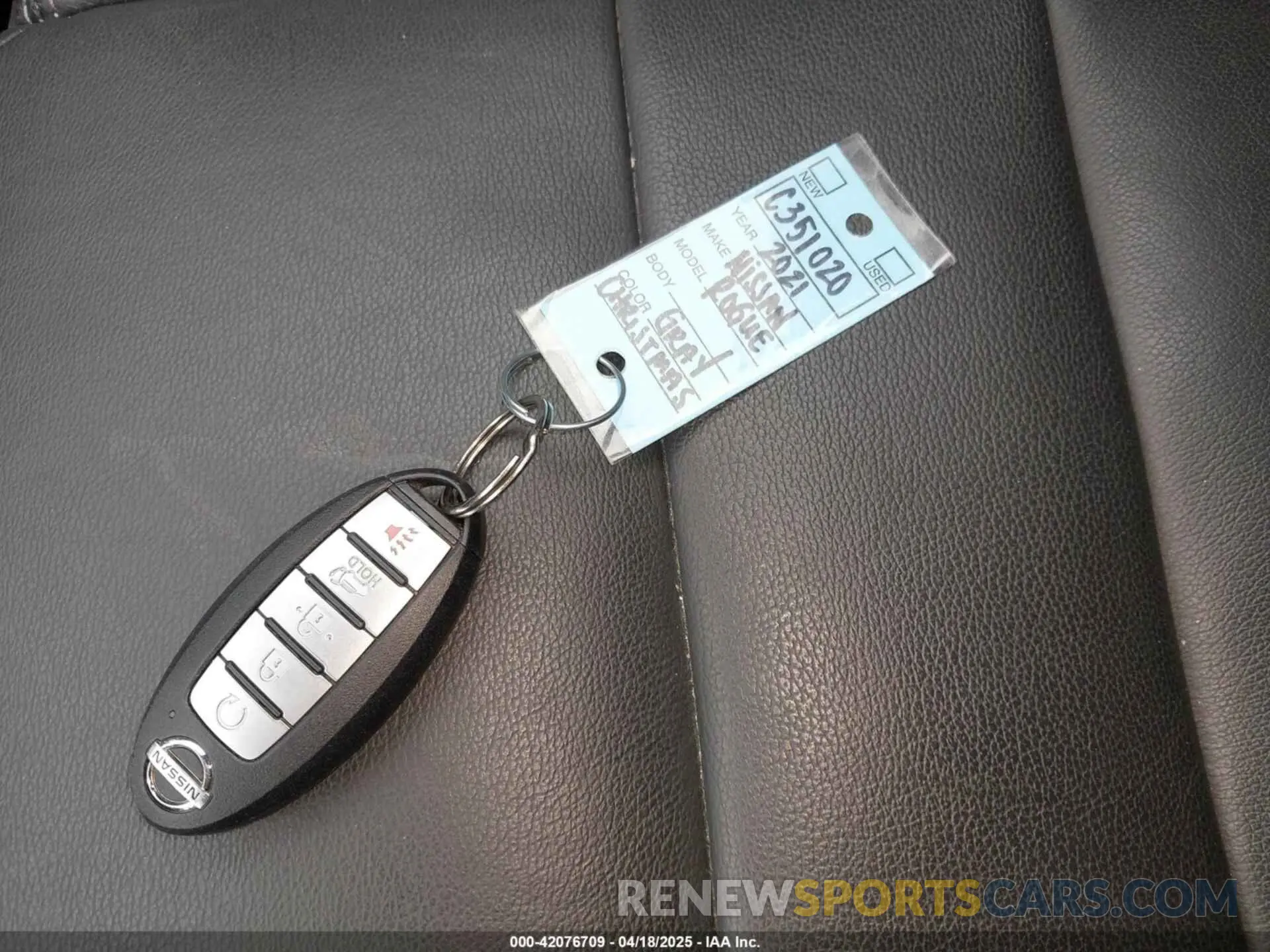 11 fotografías del automóvil dañado 5N1AT3CB1MC702788 NISSAN ROGUE 2021