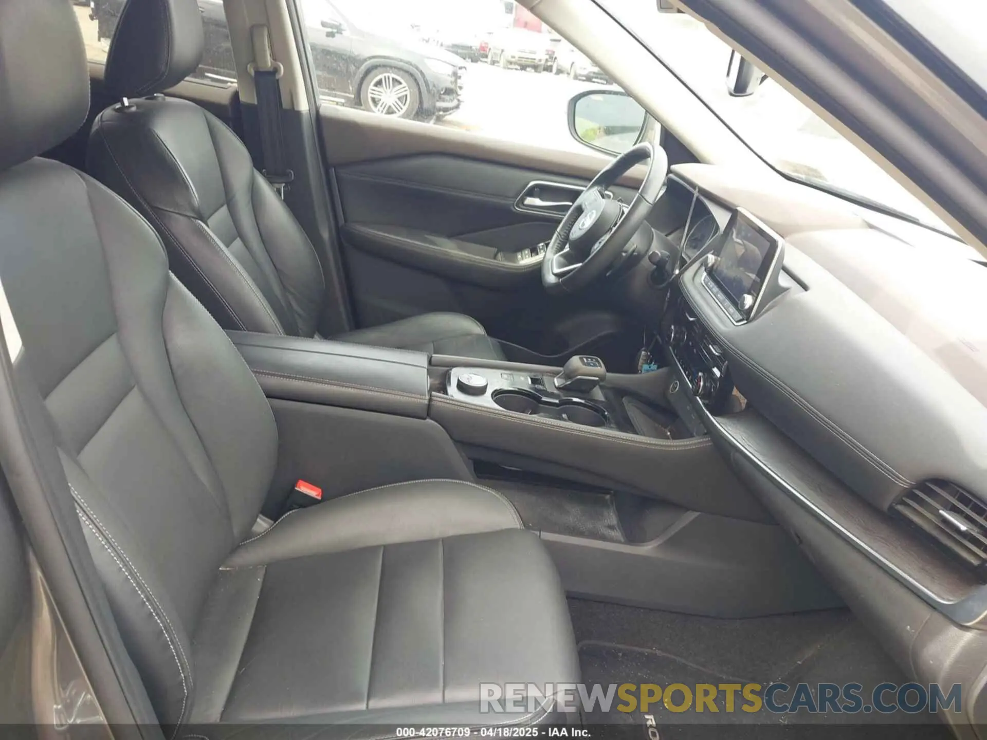 5 fotografías del automóvil dañado 5N1AT3CB1MC702788 NISSAN ROGUE 2021