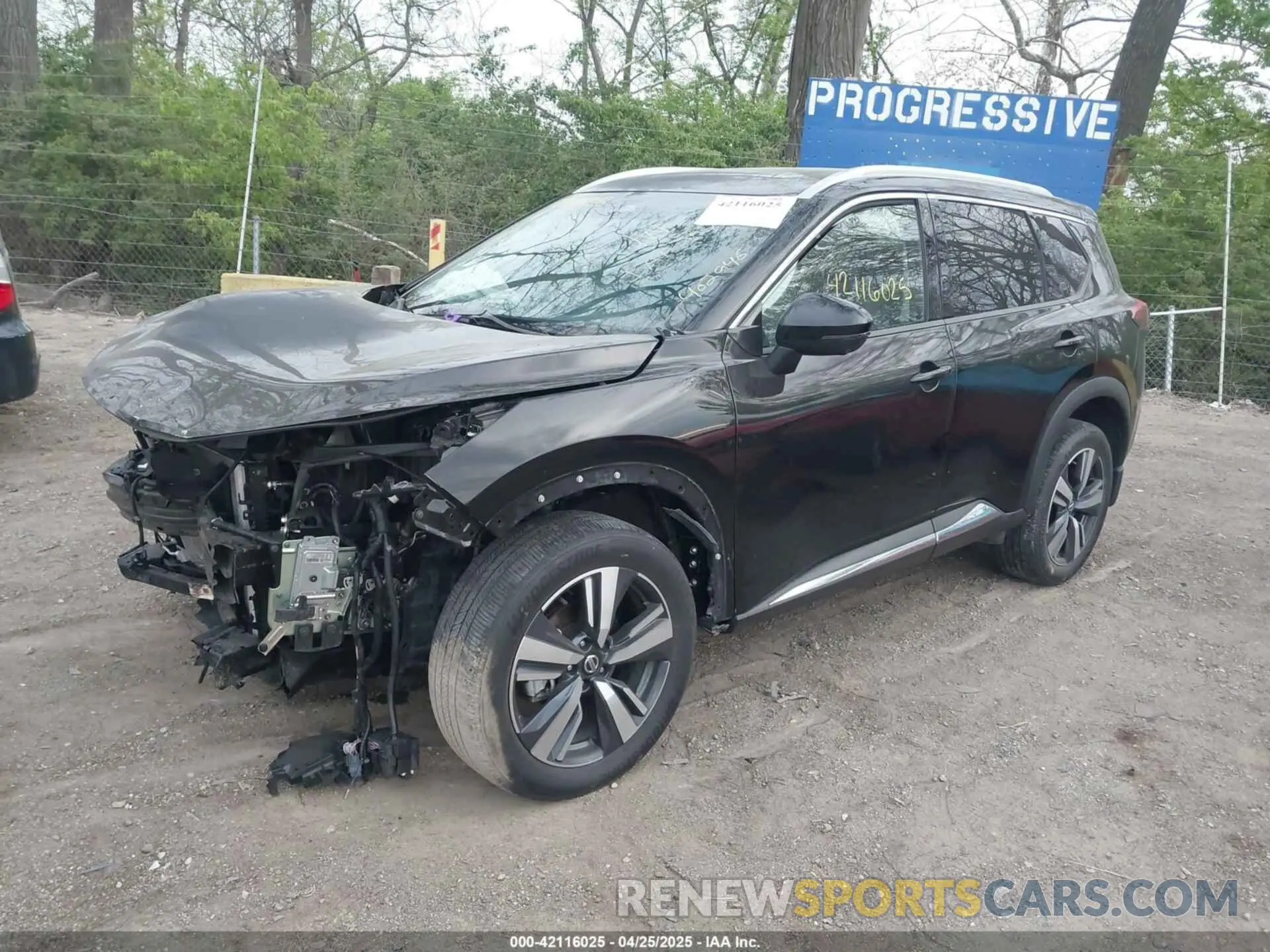 2 fotografías del automóvil dañado 5N1AT3CB1MC755068 NISSAN ROGUE 2021