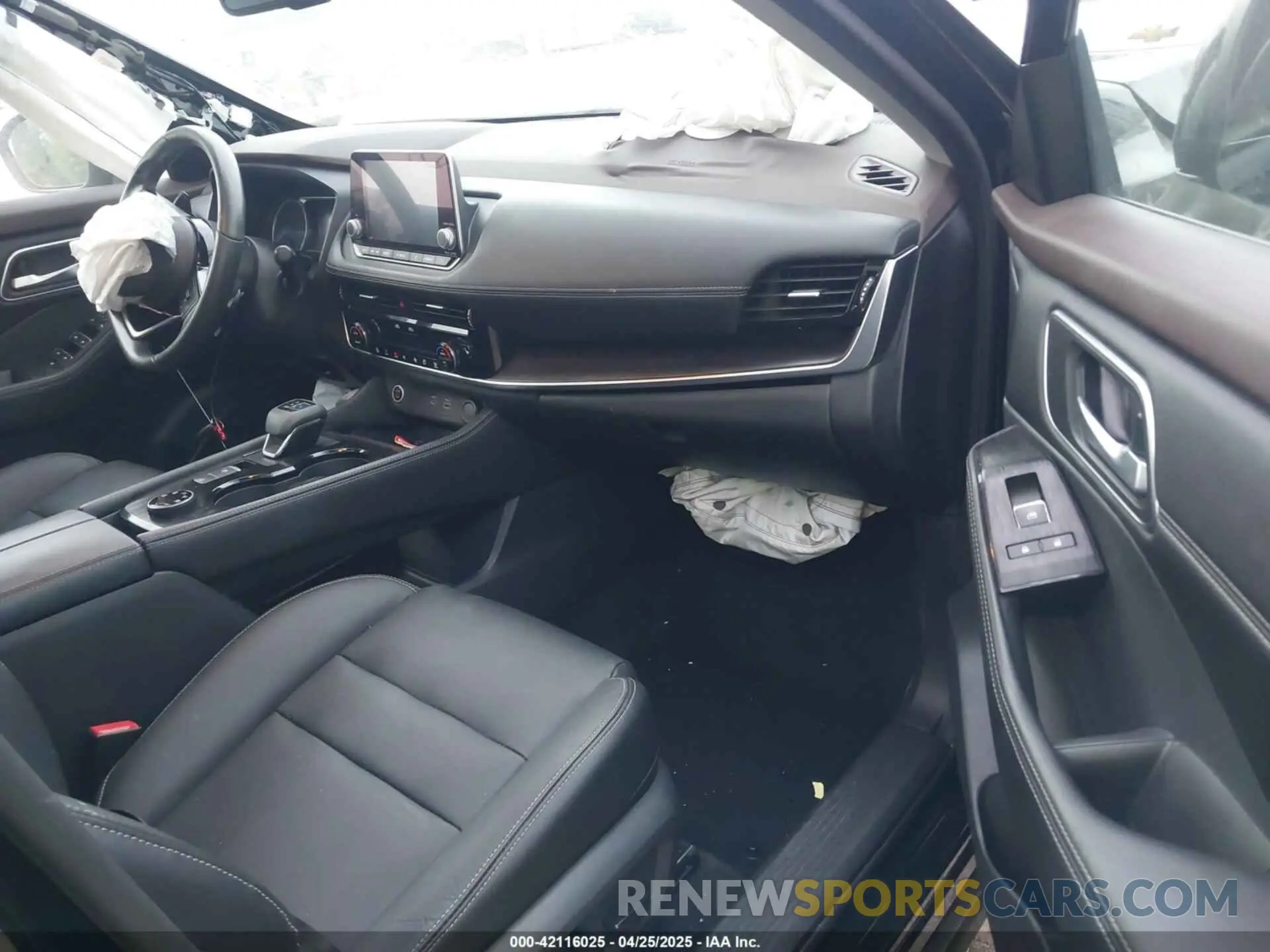 5 fotografías del automóvil dañado 5N1AT3CB1MC755068 NISSAN ROGUE 2021