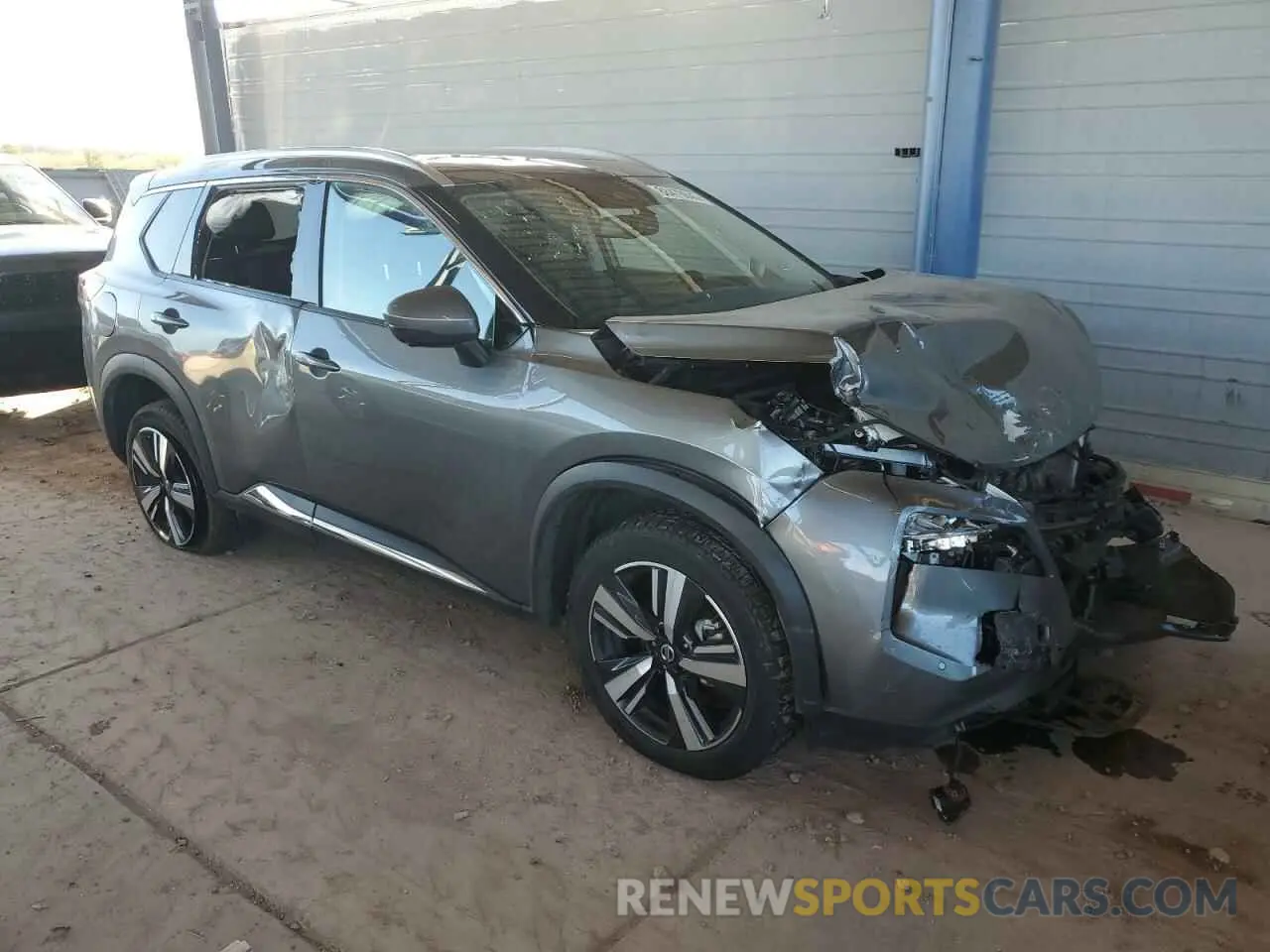 4 fotografías del automóvil dañado 5N1AT3CB3MC719012 NISSAN ROGUE 2021