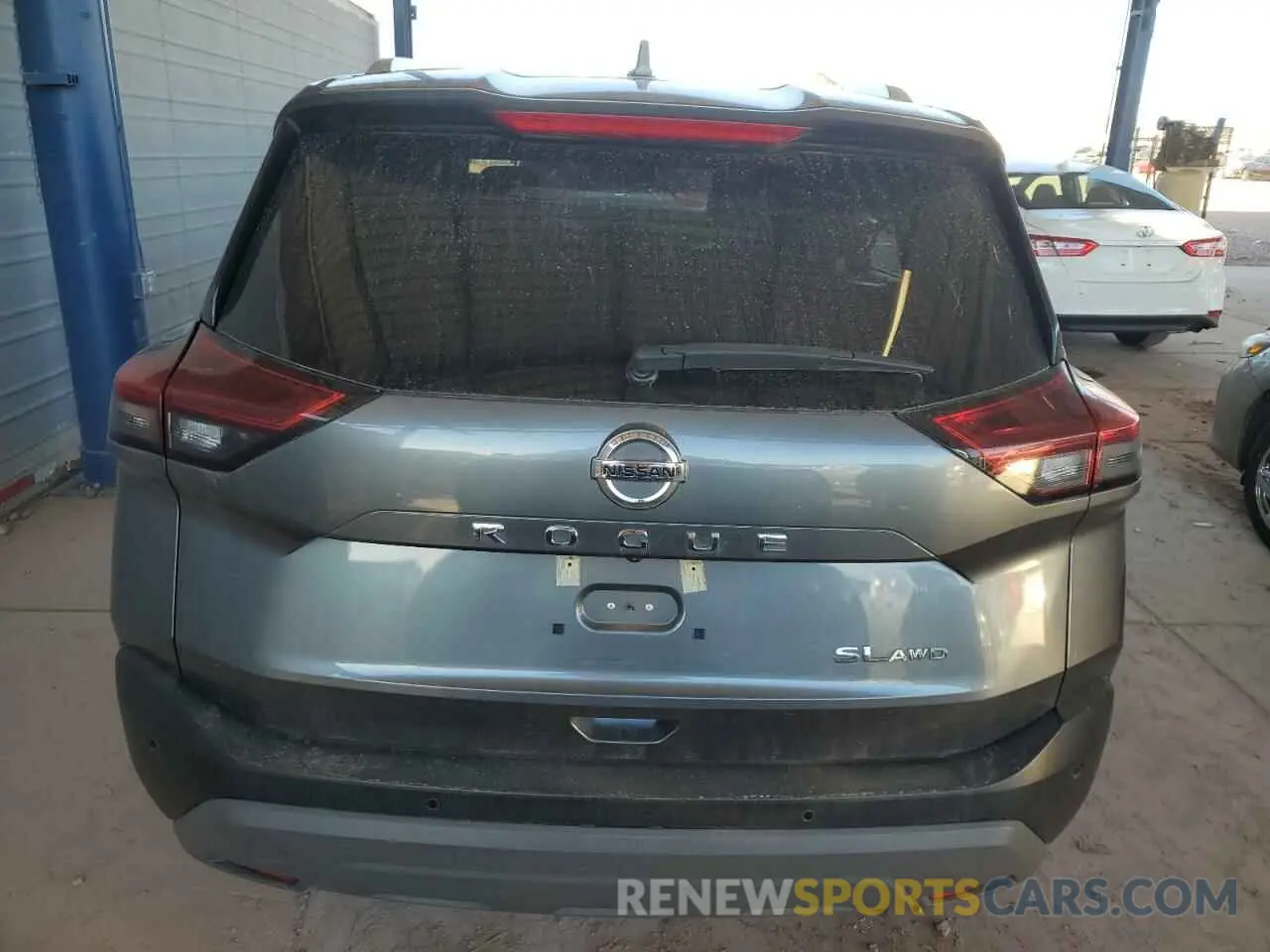 6 fotografías del automóvil dañado 5N1AT3CB3MC719012 NISSAN ROGUE 2021