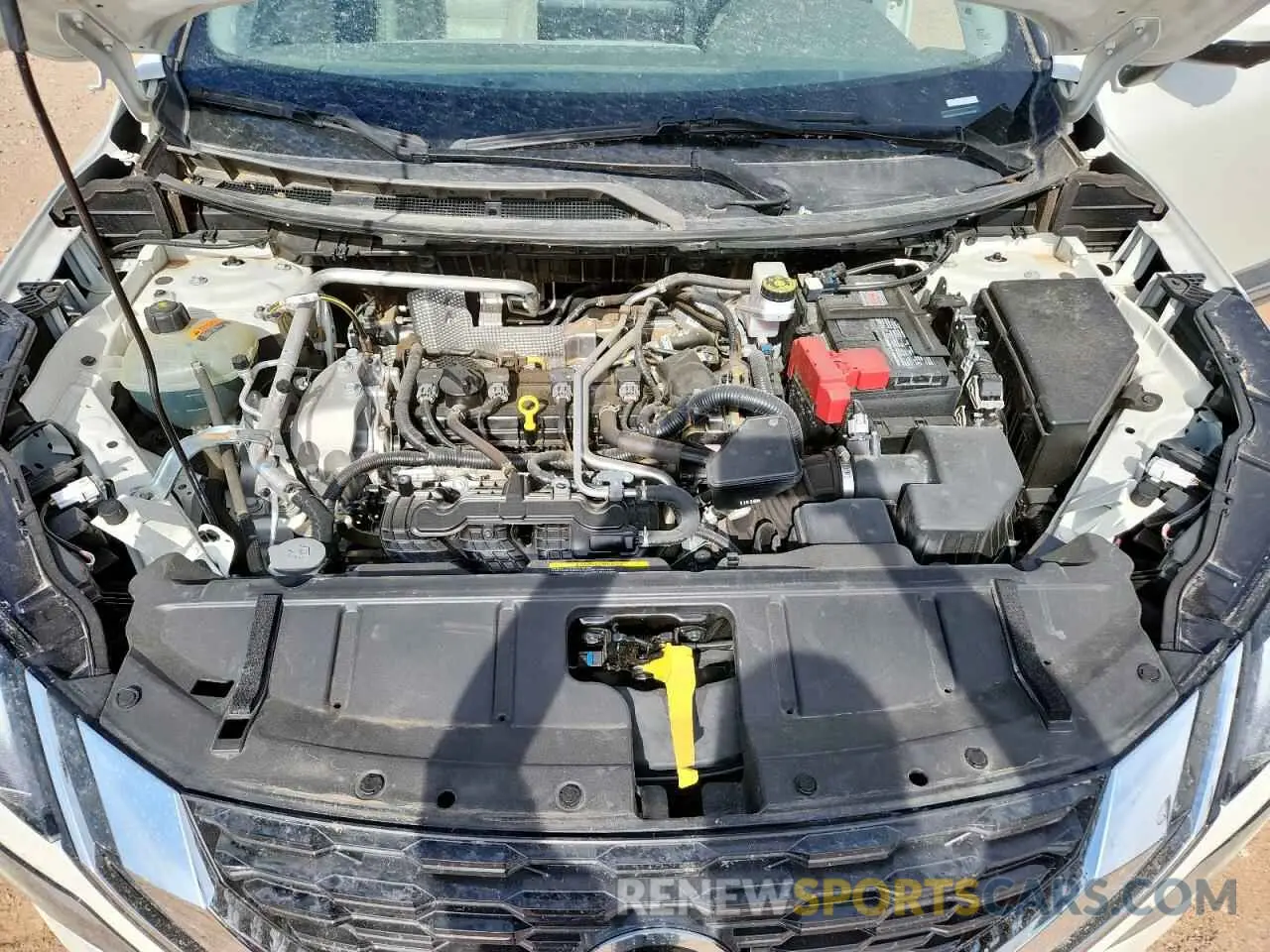 12 fotografías del automóvil dañado 5N1AT3CB3MC793997 NISSAN ROGUE 2021