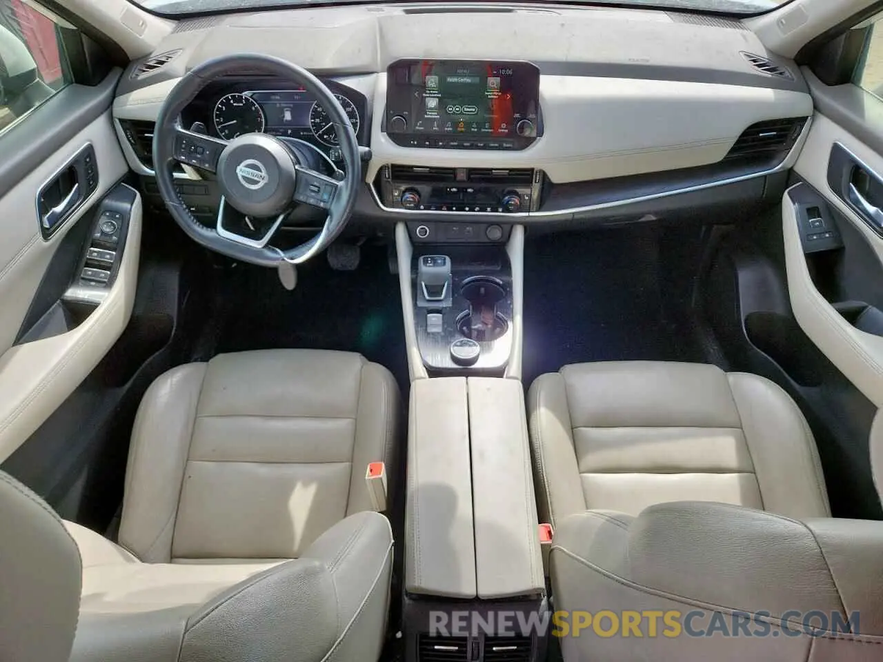 8 fotografías del automóvil dañado 5N1AT3CB3MC793997 NISSAN ROGUE 2021