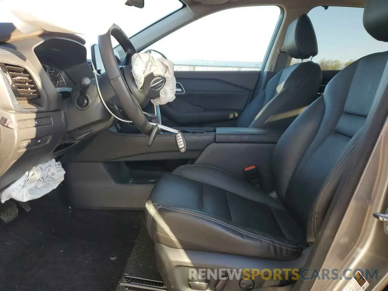 7 fotografías del automóvil dañado 5N1AT3CB4MC681211 NISSAN ROGUE 2021