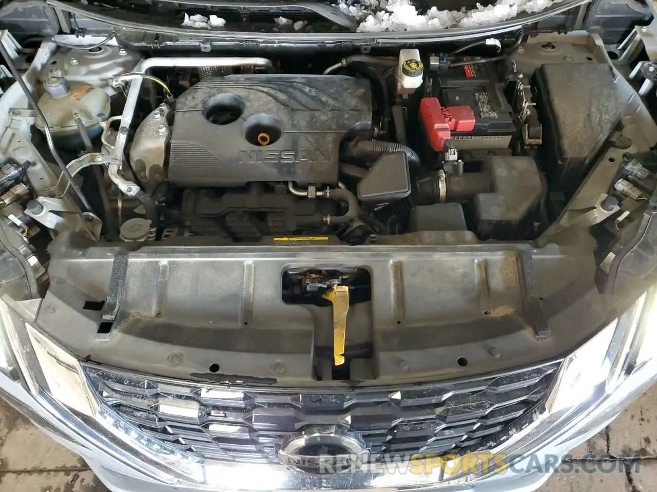 12 fotografías del automóvil dañado 5N1AT3CB4MC720136 NISSAN ROGUE 2021