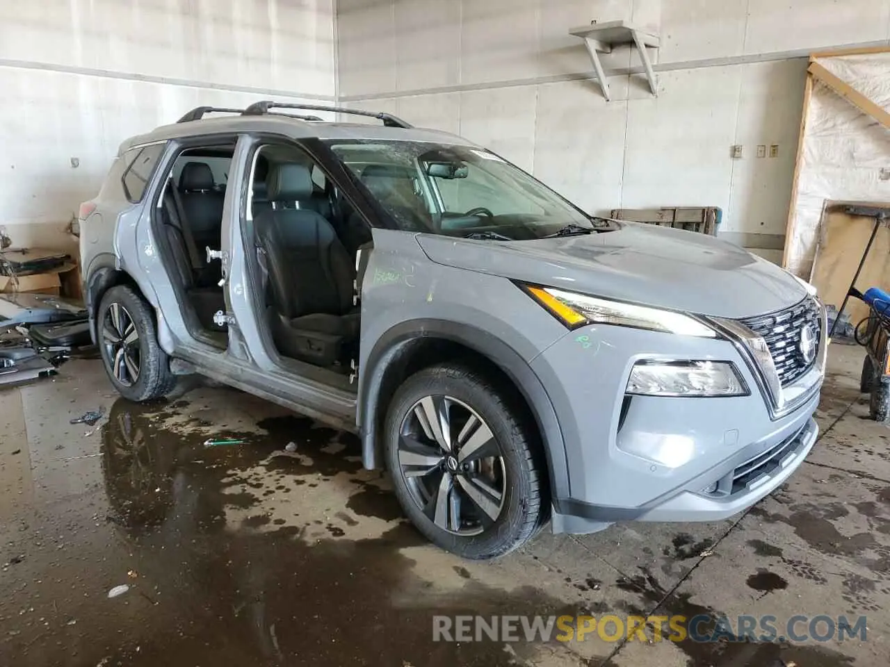 4 fotografías del automóvil dañado 5N1AT3CB4MC720136 NISSAN ROGUE 2021