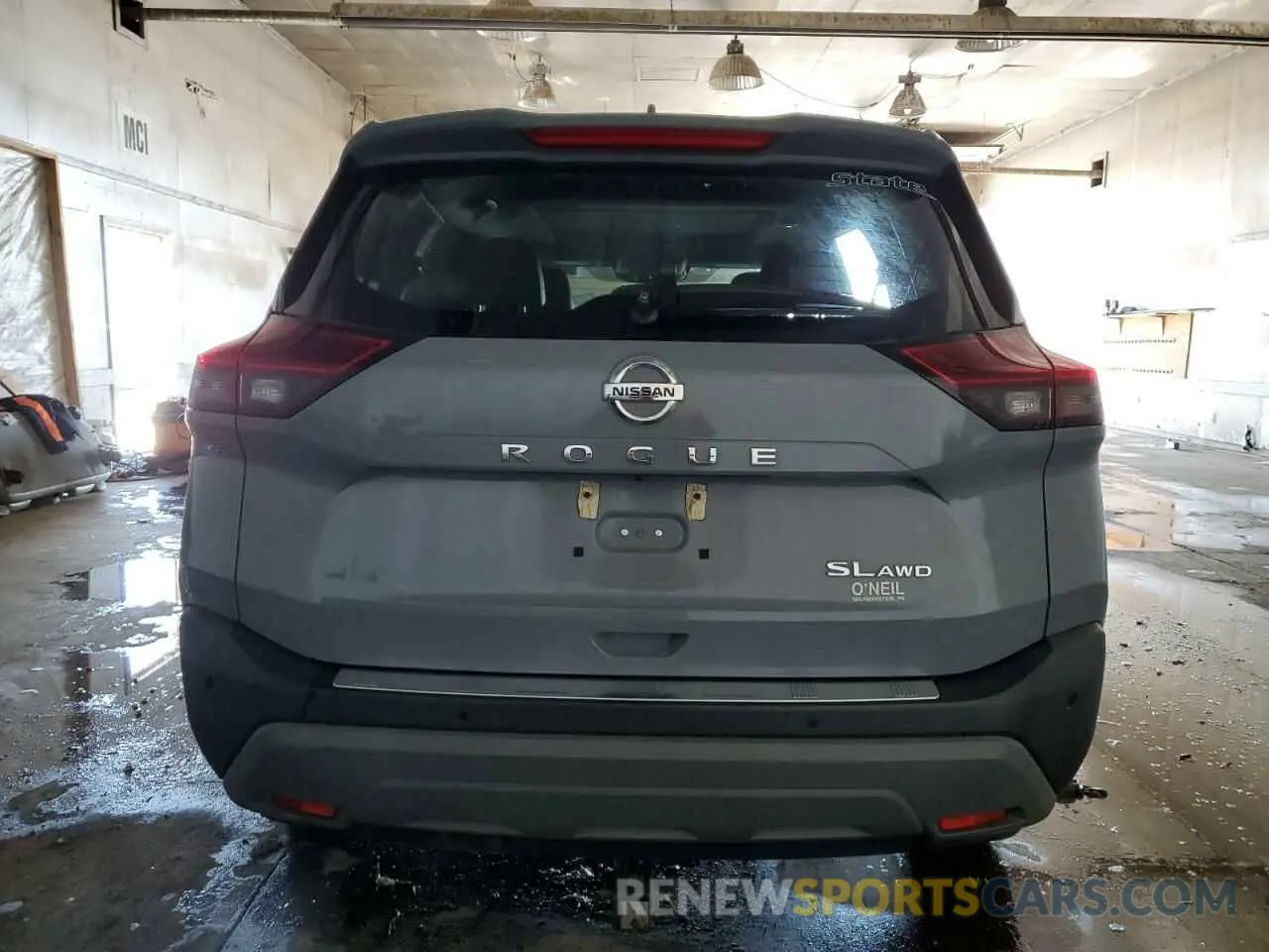 6 fotografías del automóvil dañado 5N1AT3CB4MC720136 NISSAN ROGUE 2021