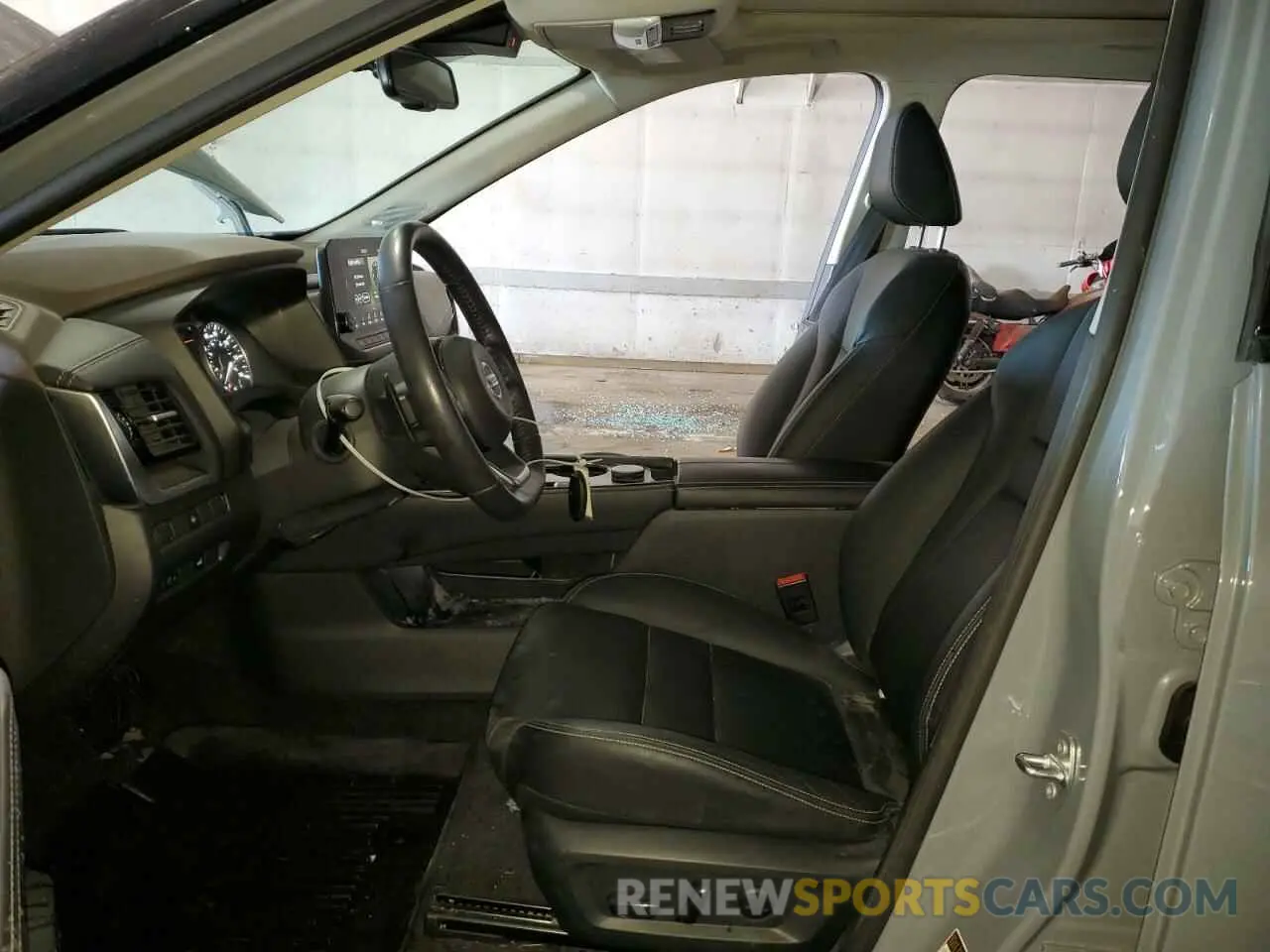 7 fotografías del automóvil dañado 5N1AT3CB4MC720136 NISSAN ROGUE 2021