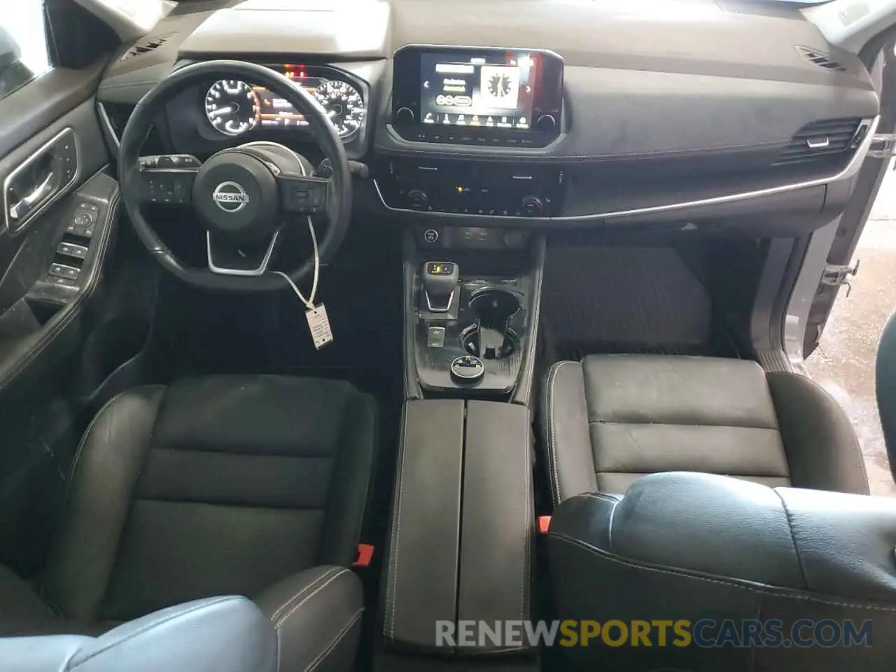 8 fotografías del automóvil dañado 5N1AT3CB4MC720136 NISSAN ROGUE 2021
