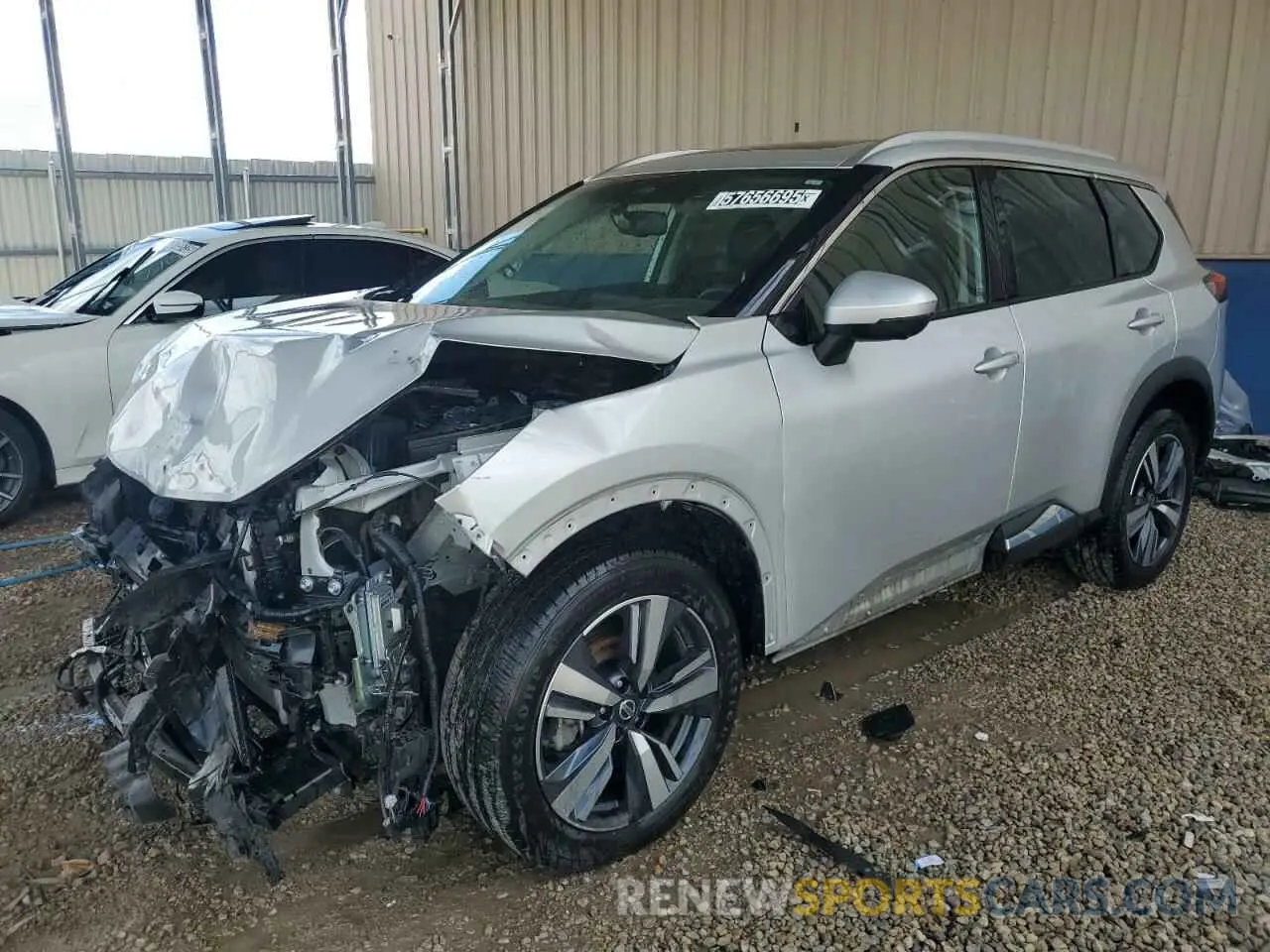 1 fotografías del automóvil dañado 5N1AT3CB5MC807897 NISSAN ROGUE 2021