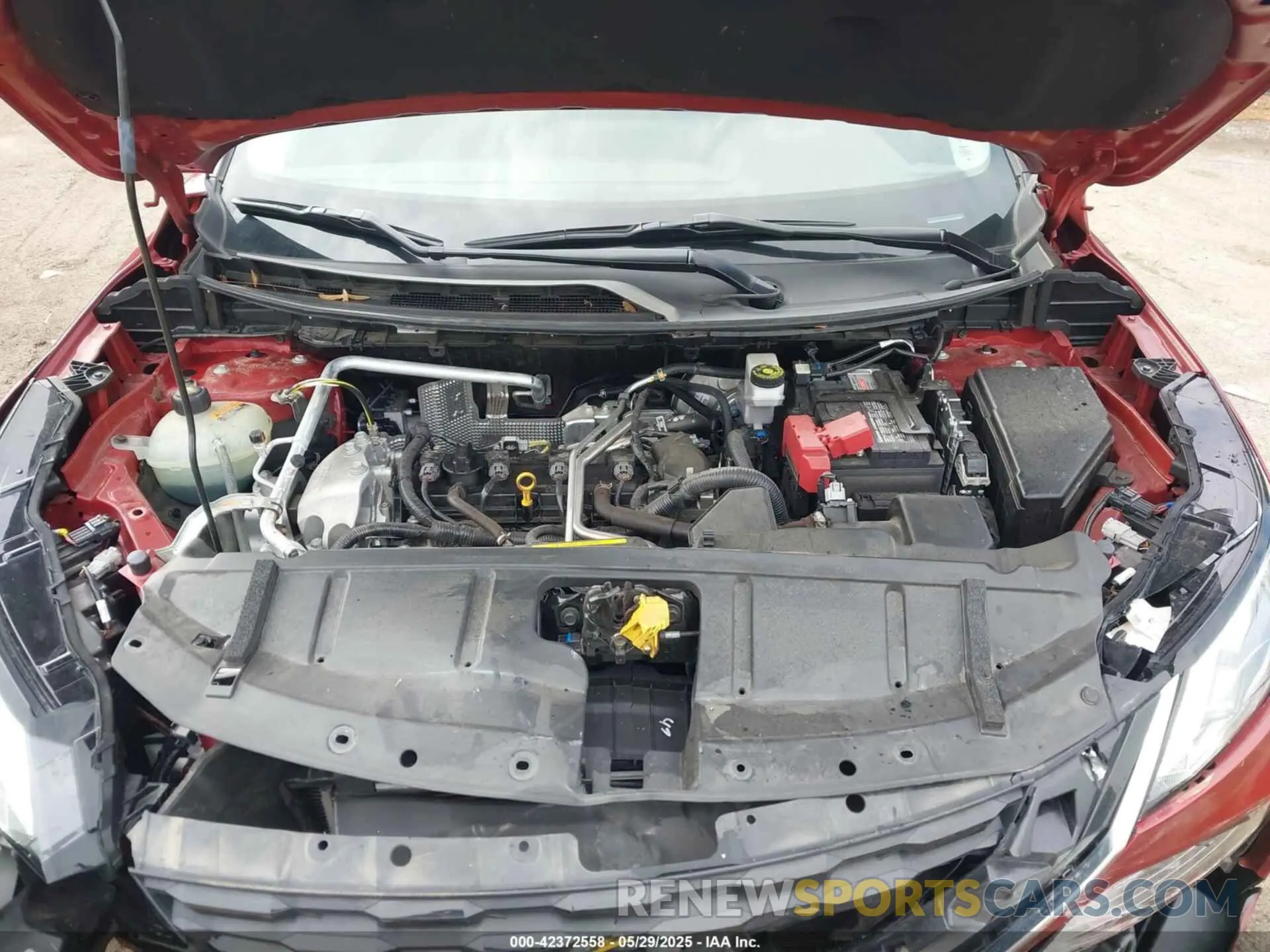10 fotografías del automóvil dañado 5N1AT3CB5MC816860 NISSAN ROGUE 2021