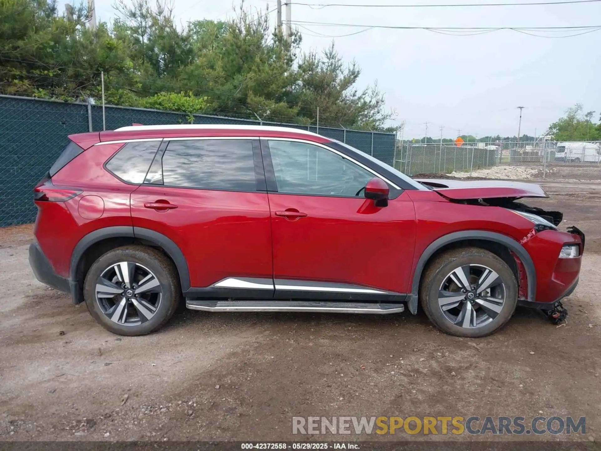 14 fotografías del automóvil dañado 5N1AT3CB5MC816860 NISSAN ROGUE 2021