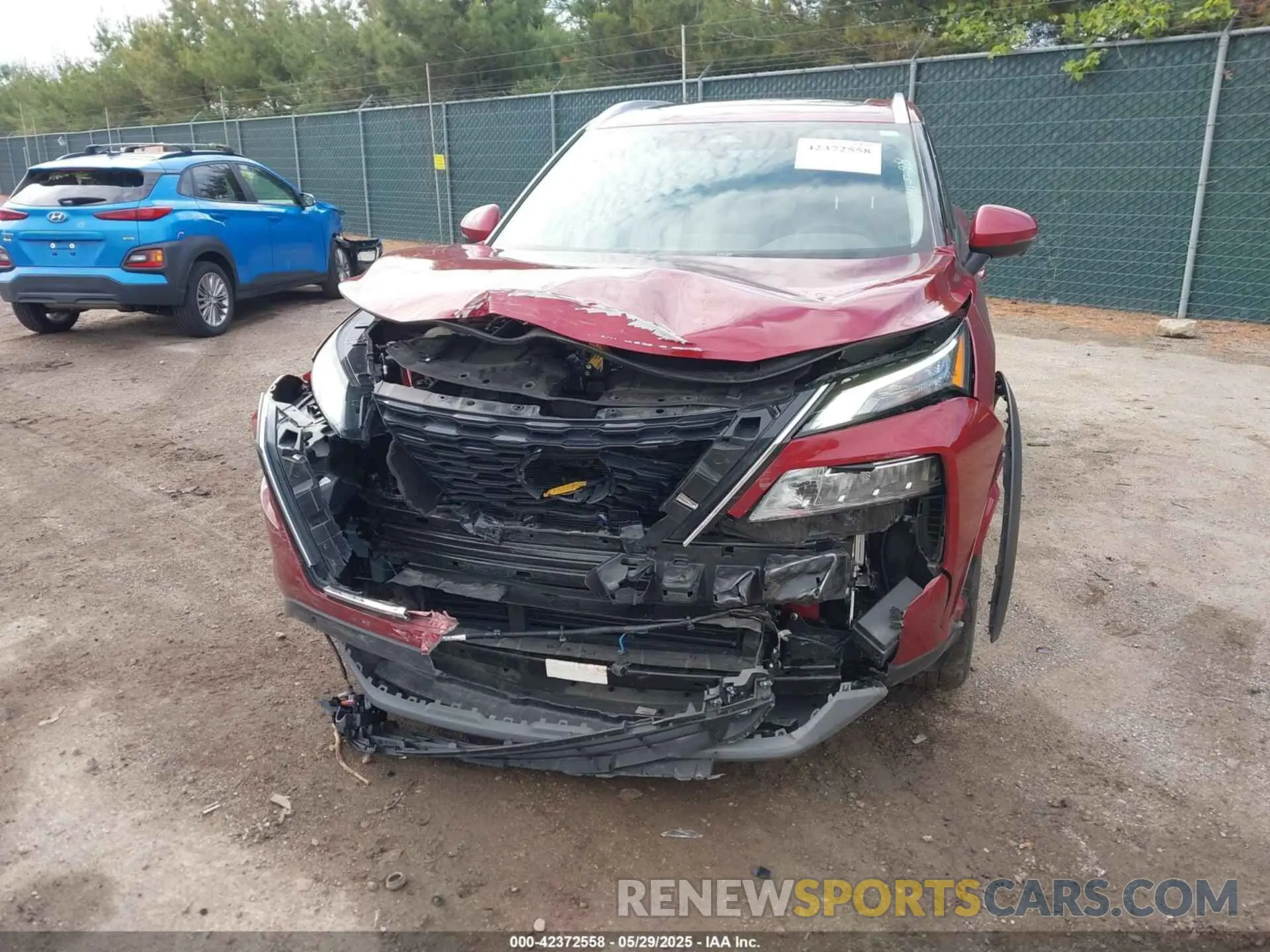 6 fotografías del automóvil dañado 5N1AT3CB5MC816860 NISSAN ROGUE 2021