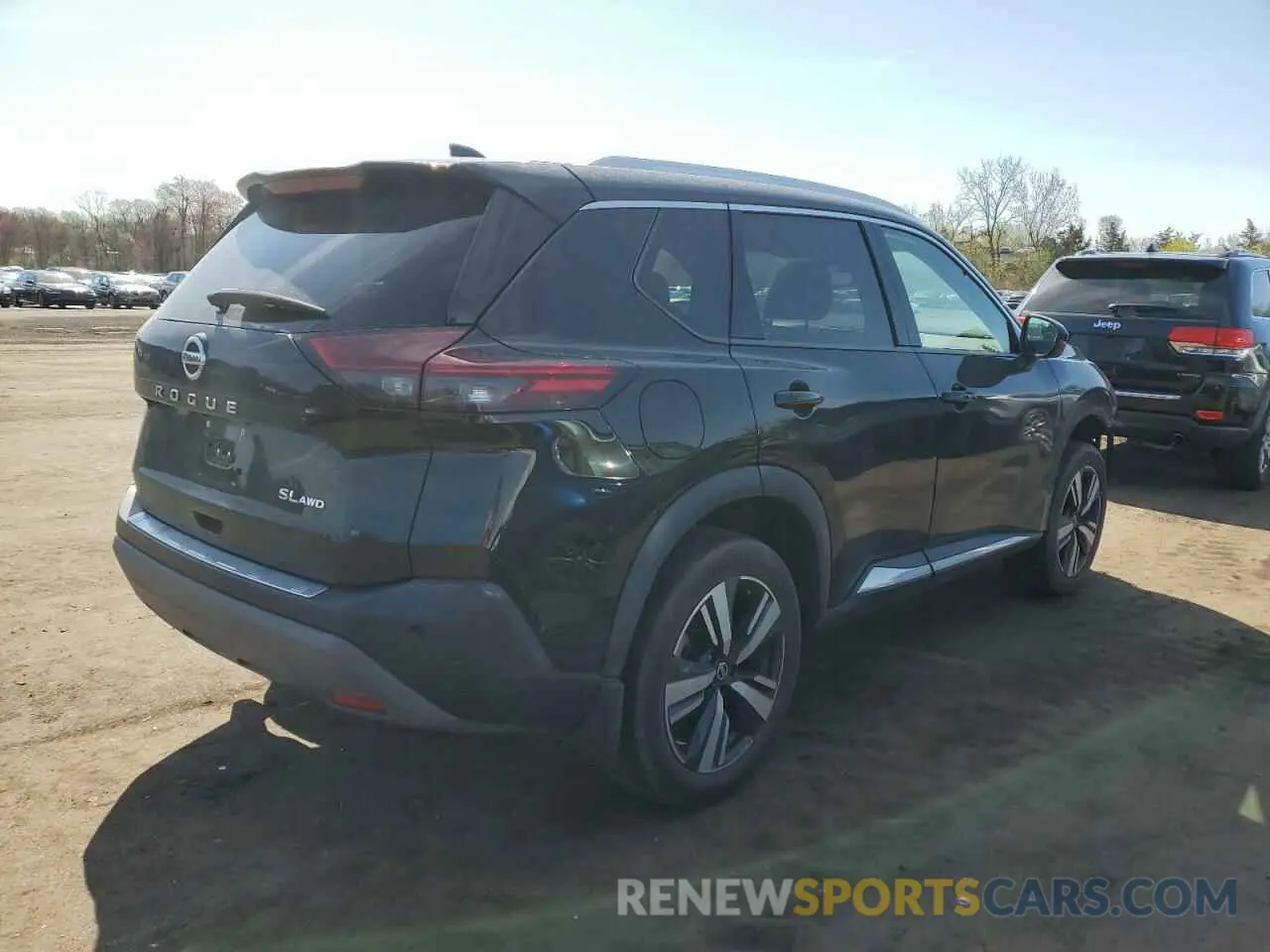 3 fotografías del automóvil dañado 5N1AT3CB5MC832914 NISSAN ROGUE 2021