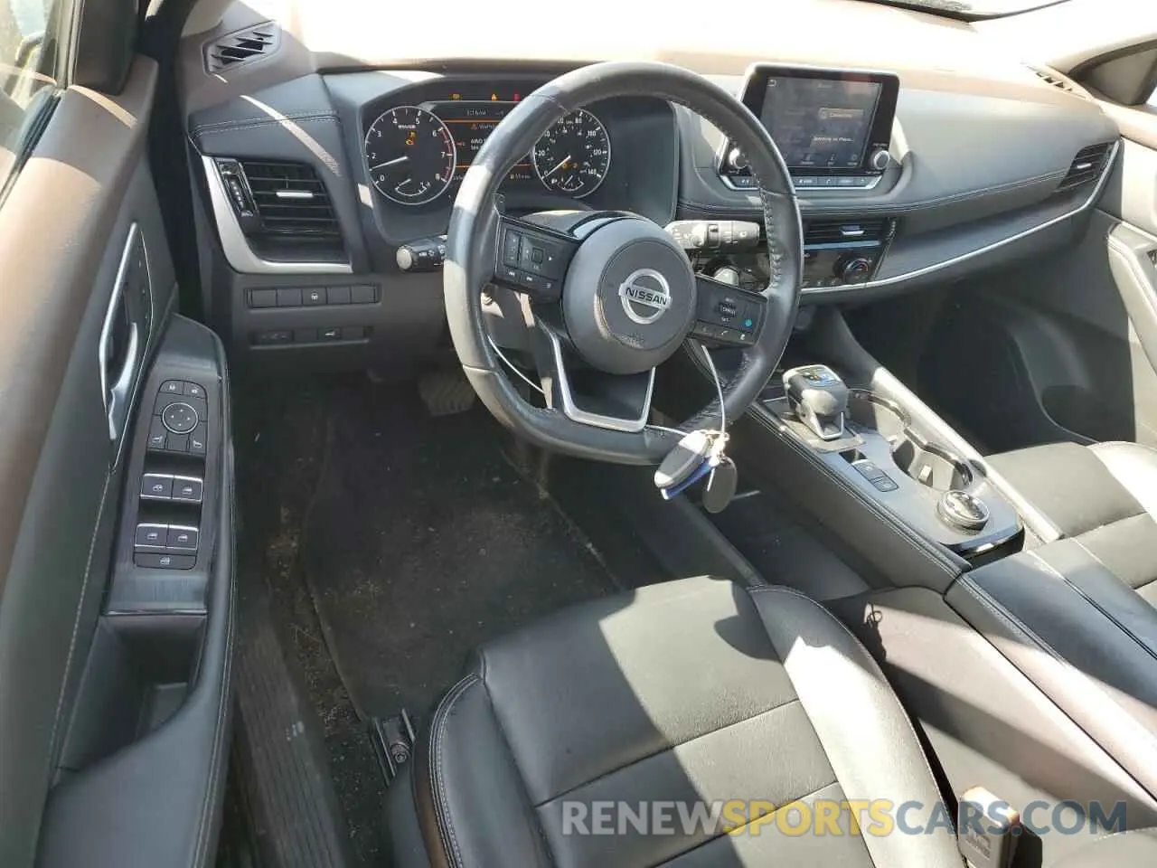 8 fotografías del automóvil dañado 5N1AT3CB5MC832914 NISSAN ROGUE 2021