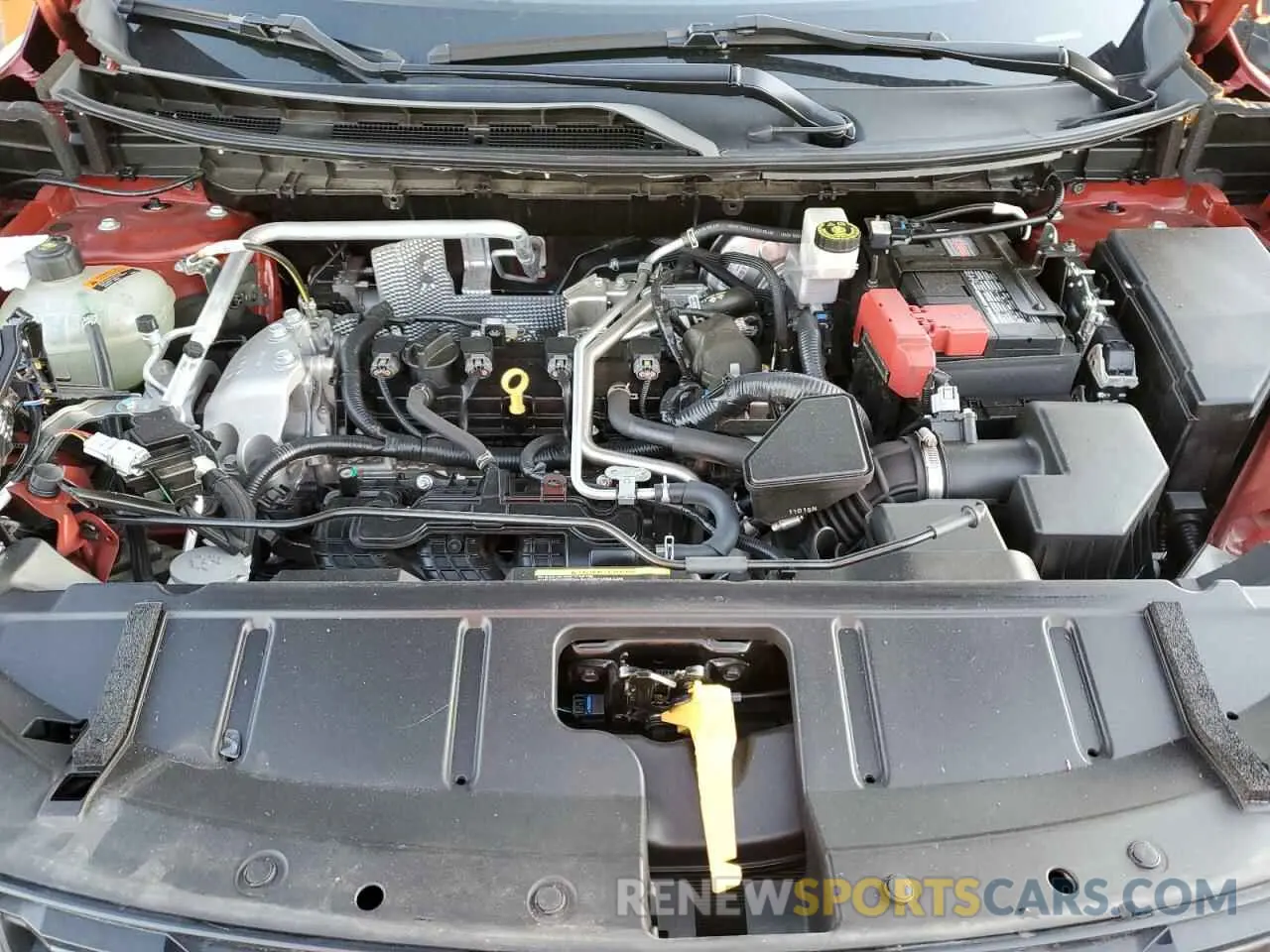 12 fotografías del automóvil dañado 5N1AT3CB6MC768382 NISSAN ROGUE 2021