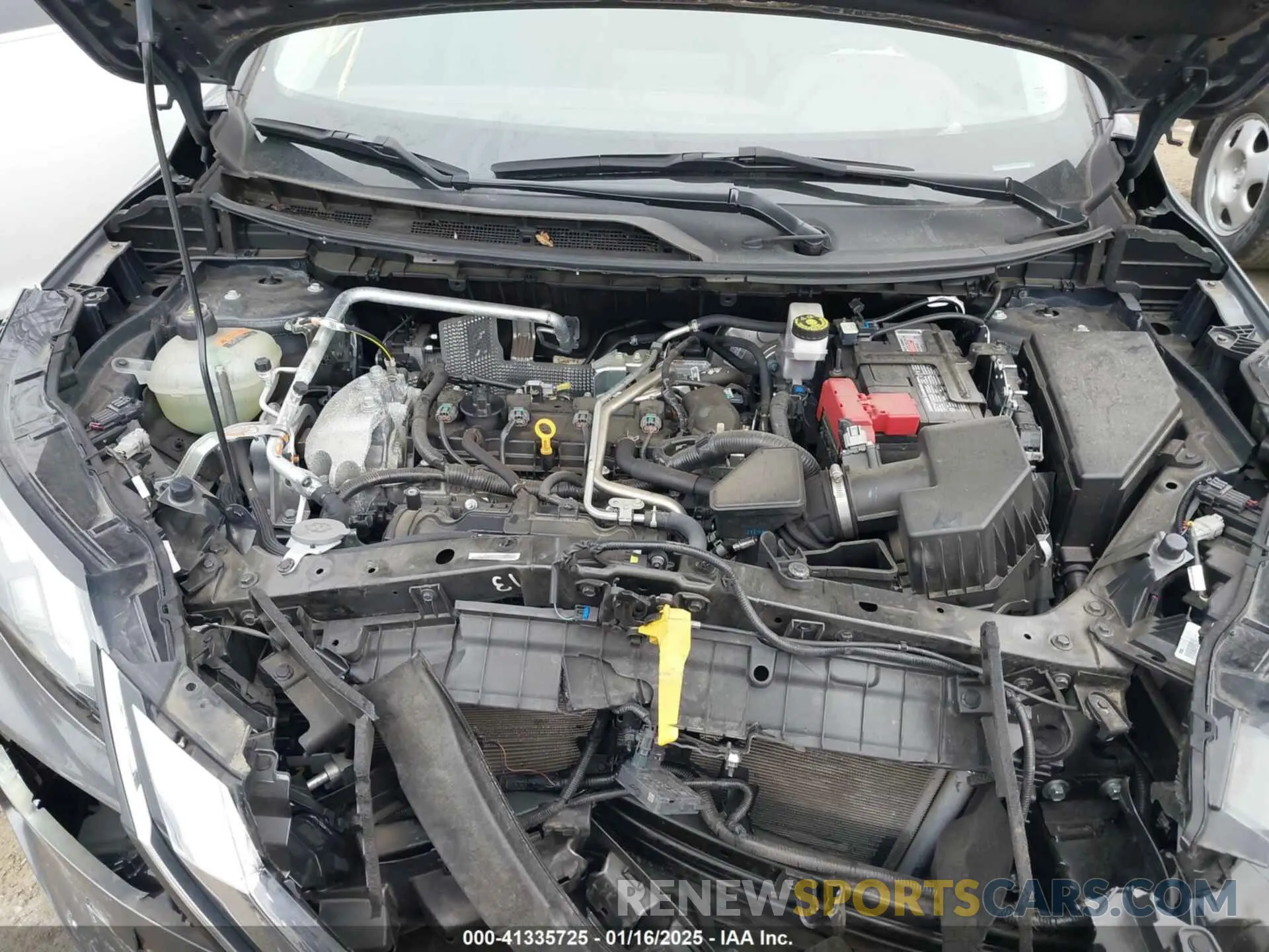 10 fotografías del automóvil dañado 5N1AT3CB6MC840133 NISSAN ROGUE 2021