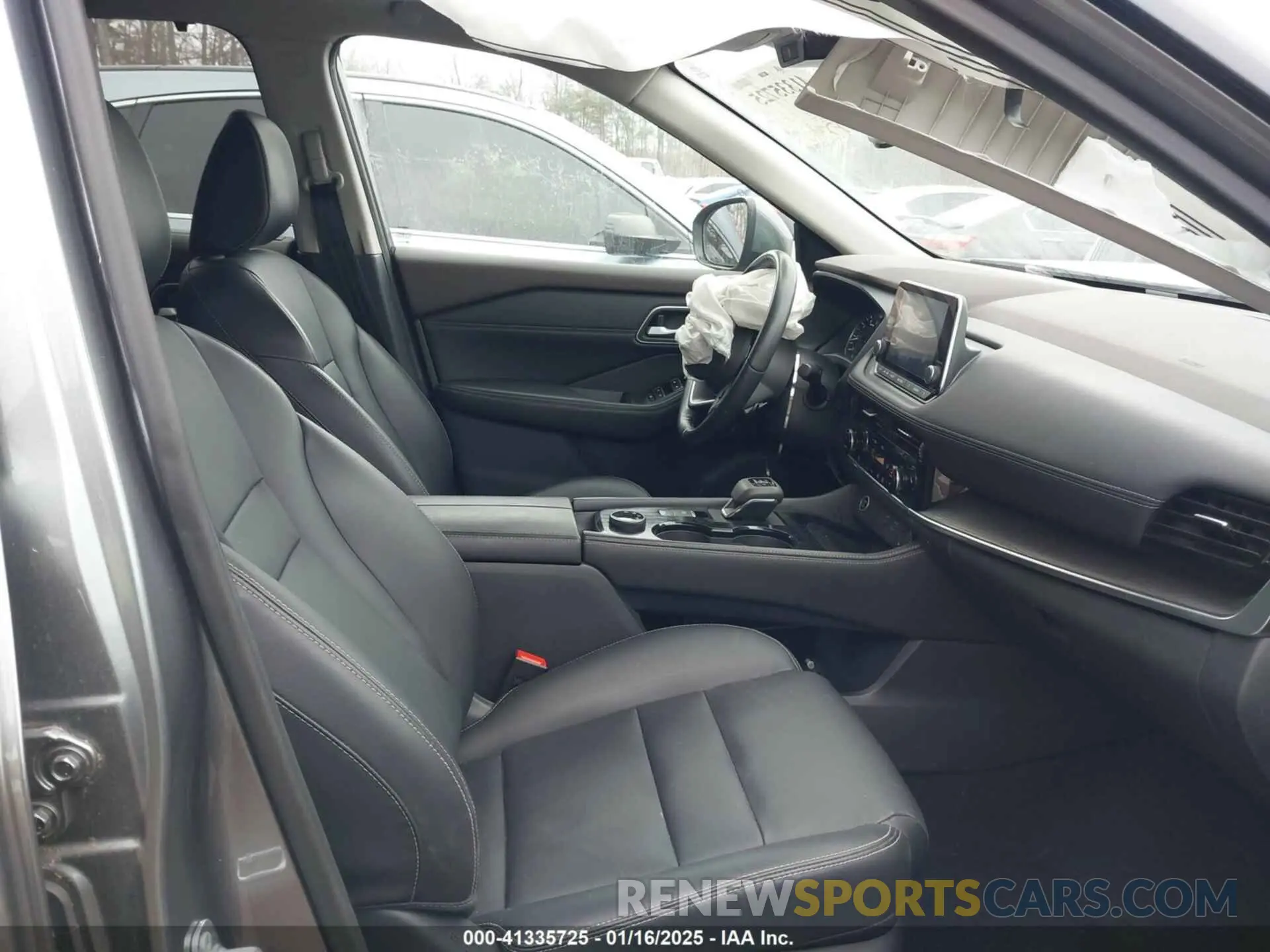 5 fotografías del automóvil dañado 5N1AT3CB6MC840133 NISSAN ROGUE 2021