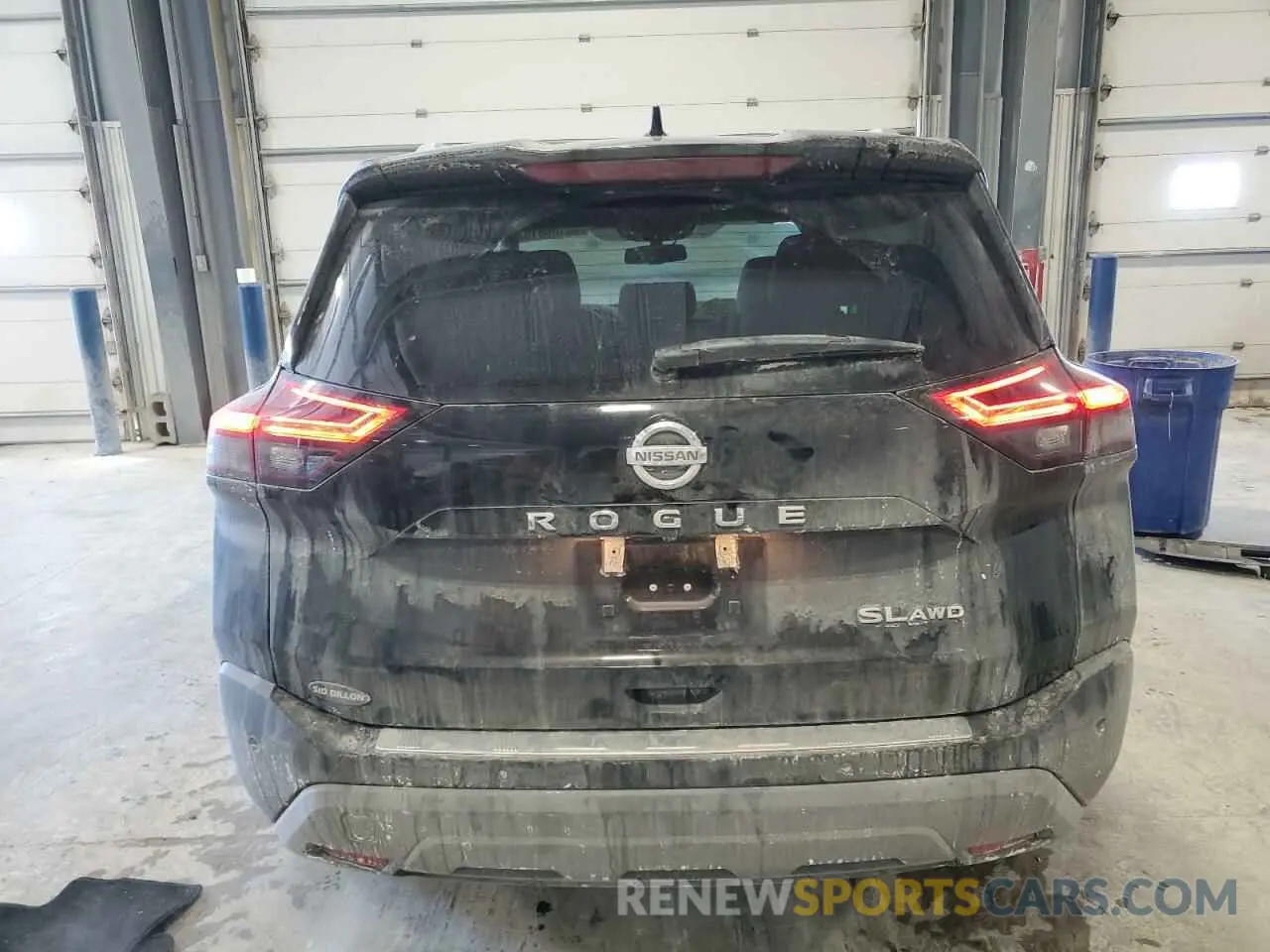 6 fotografías del automóvil dañado 5N1AT3CB7MC674463 NISSAN ROGUE 2021