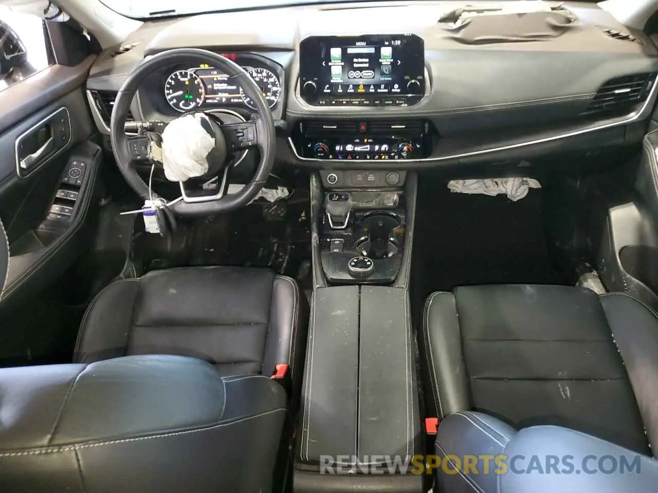 8 fotografías del automóvil dañado 5N1AT3CB7MC674463 NISSAN ROGUE 2021