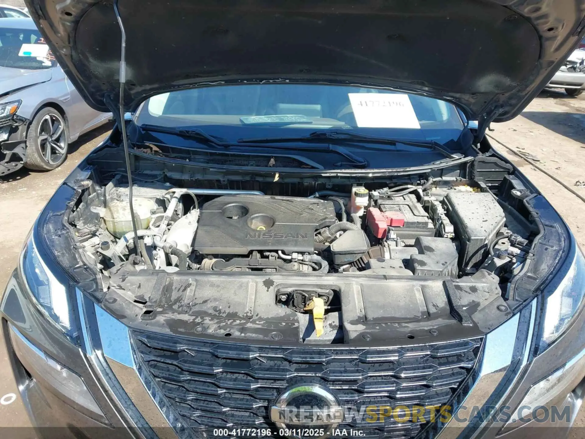 10 fotografías del automóvil dañado 5N1AT3CB8MC697749 NISSAN ROGUE 2021