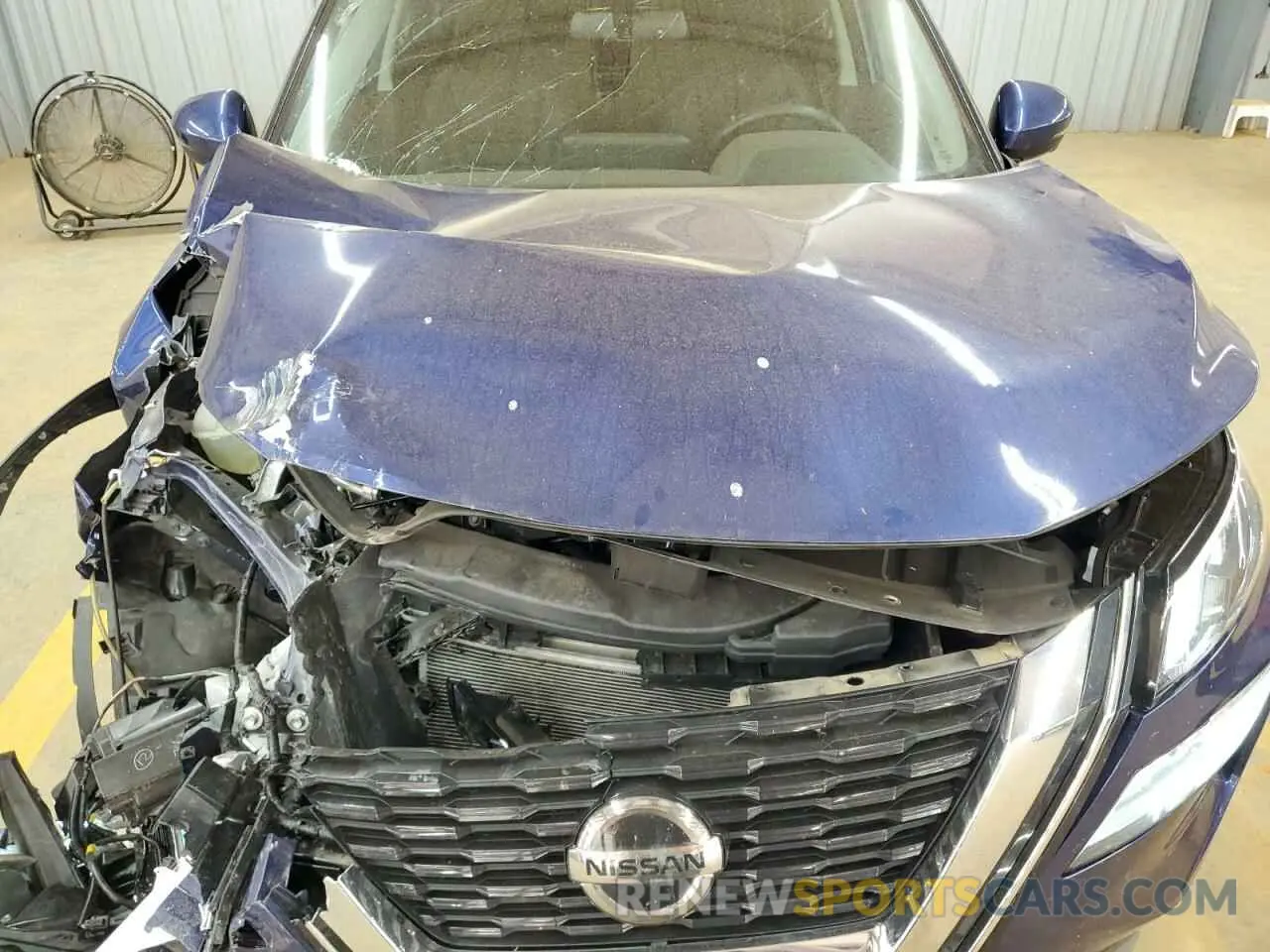12 fotografías del automóvil dañado 5N1AT3CB8MC706370 NISSAN ROGUE 2021
