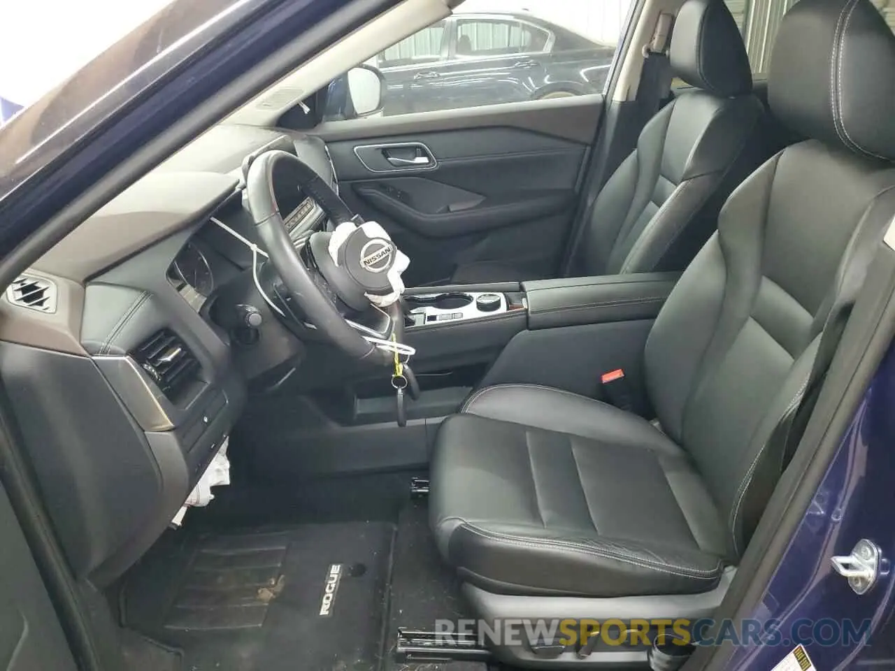 7 fotografías del automóvil dañado 5N1AT3CB8MC706370 NISSAN ROGUE 2021