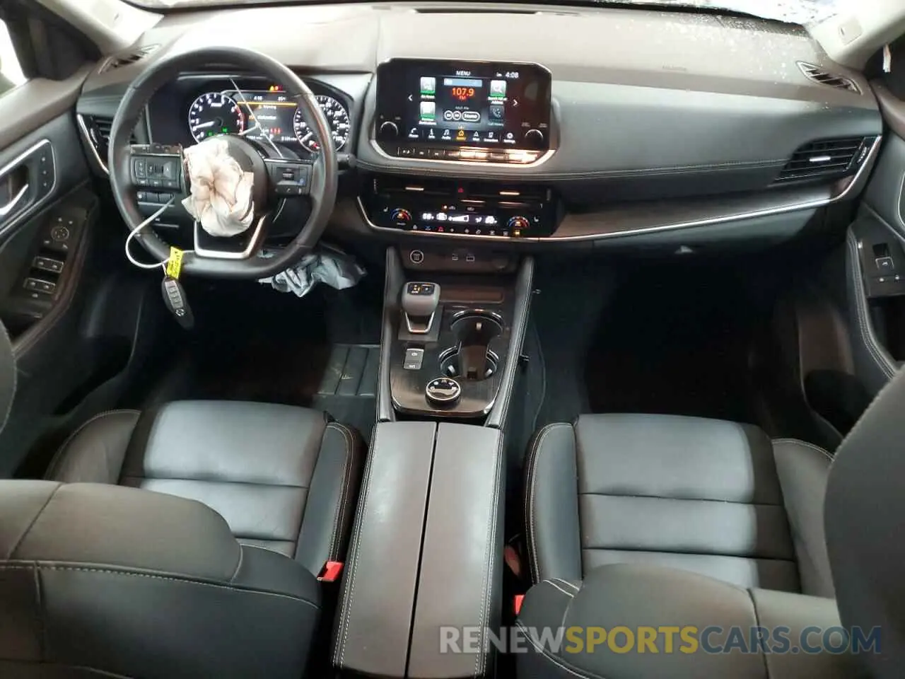 8 fotografías del automóvil dañado 5N1AT3CB8MC706370 NISSAN ROGUE 2021