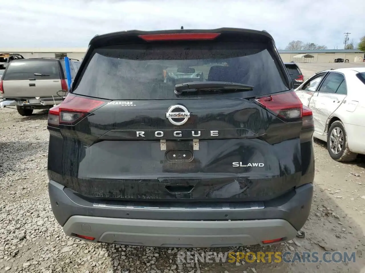 6 fotografías del automóvil dañado 5N1AT3CB8MC814309 NISSAN ROGUE 2021