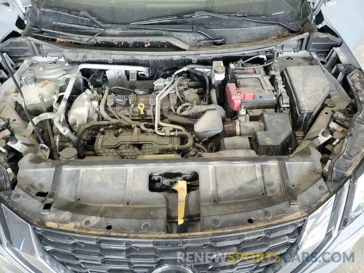 12 fotografías del automóvil dañado 5N1AT3CB9MC769641 NISSAN ROGUE 2021
