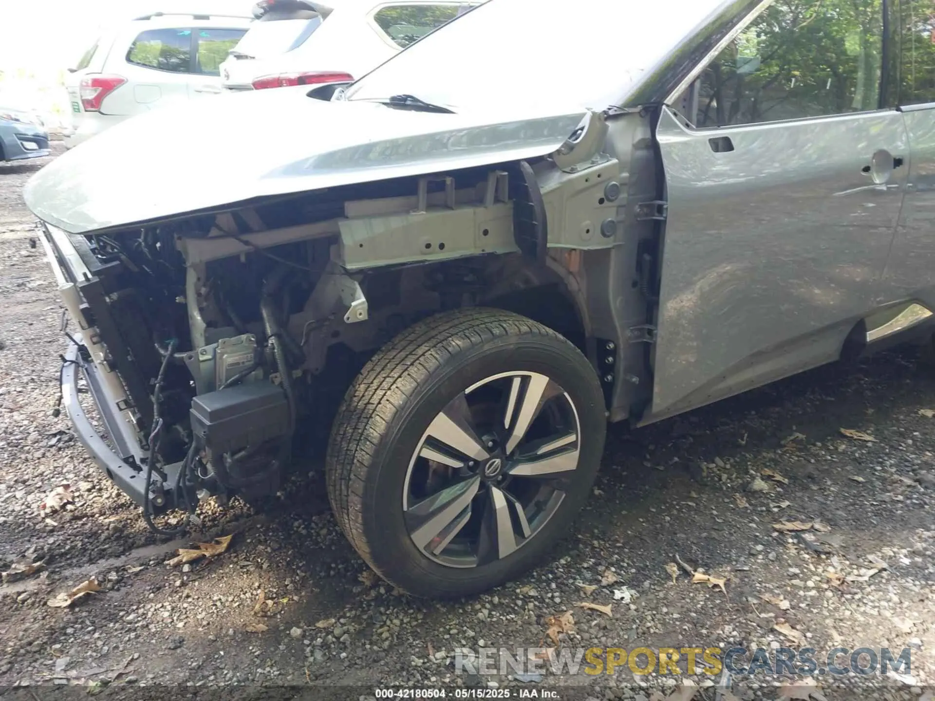 6 fotografías del automóvil dañado 5N1AT3CB9MC775844 NISSAN ROGUE 2021