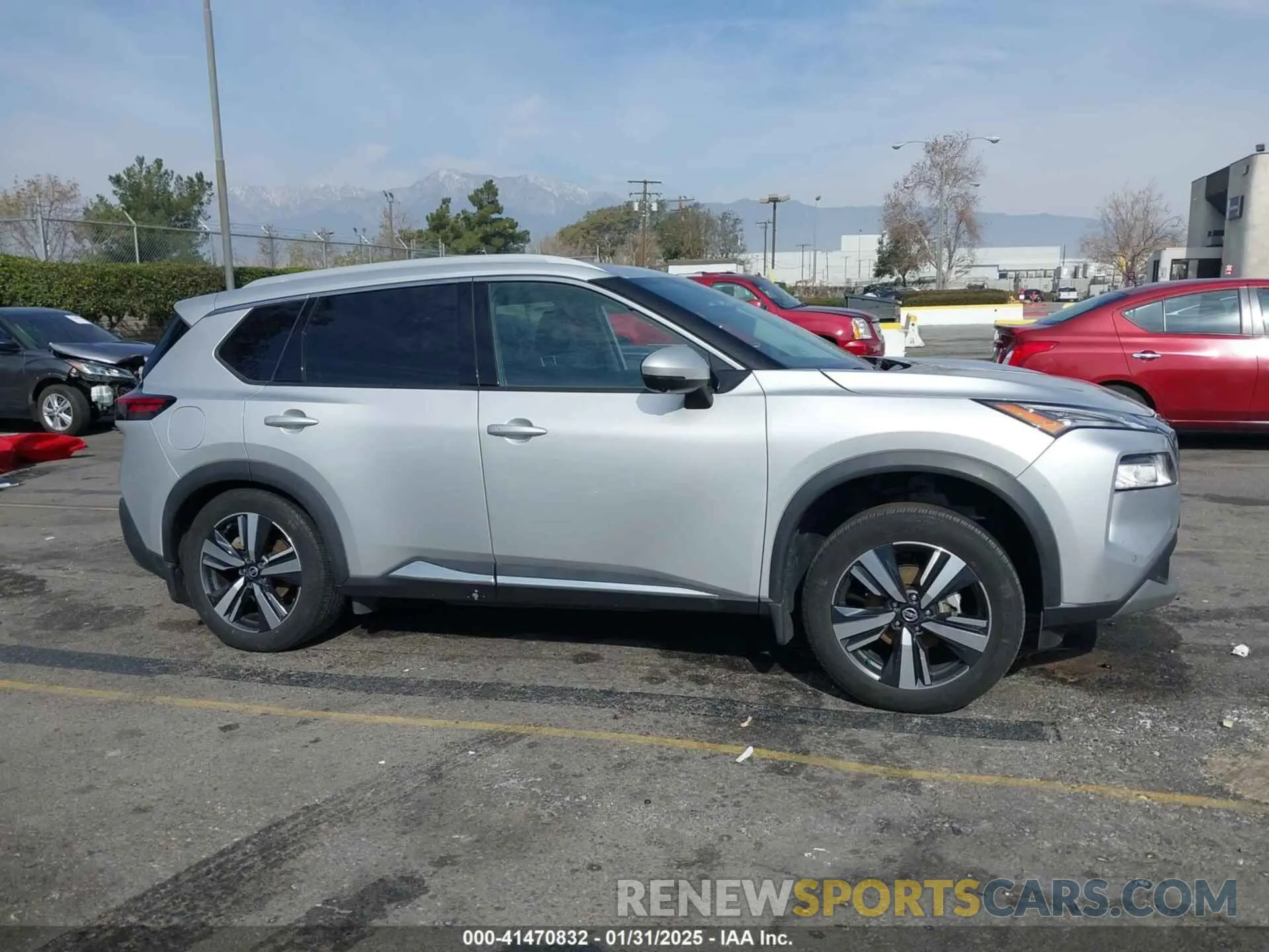 13 fotografías del automóvil dañado 5N1AT3CBXMC818572 NISSAN ROGUE 2021
