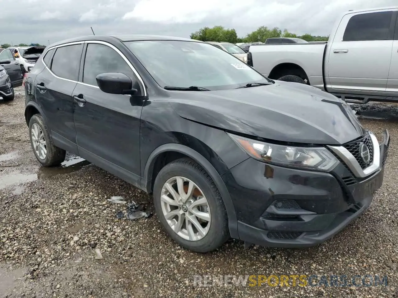 4 fotografías del automóvil dañado JN1BJ1AV0MW301279 NISSAN ROGUE 2021