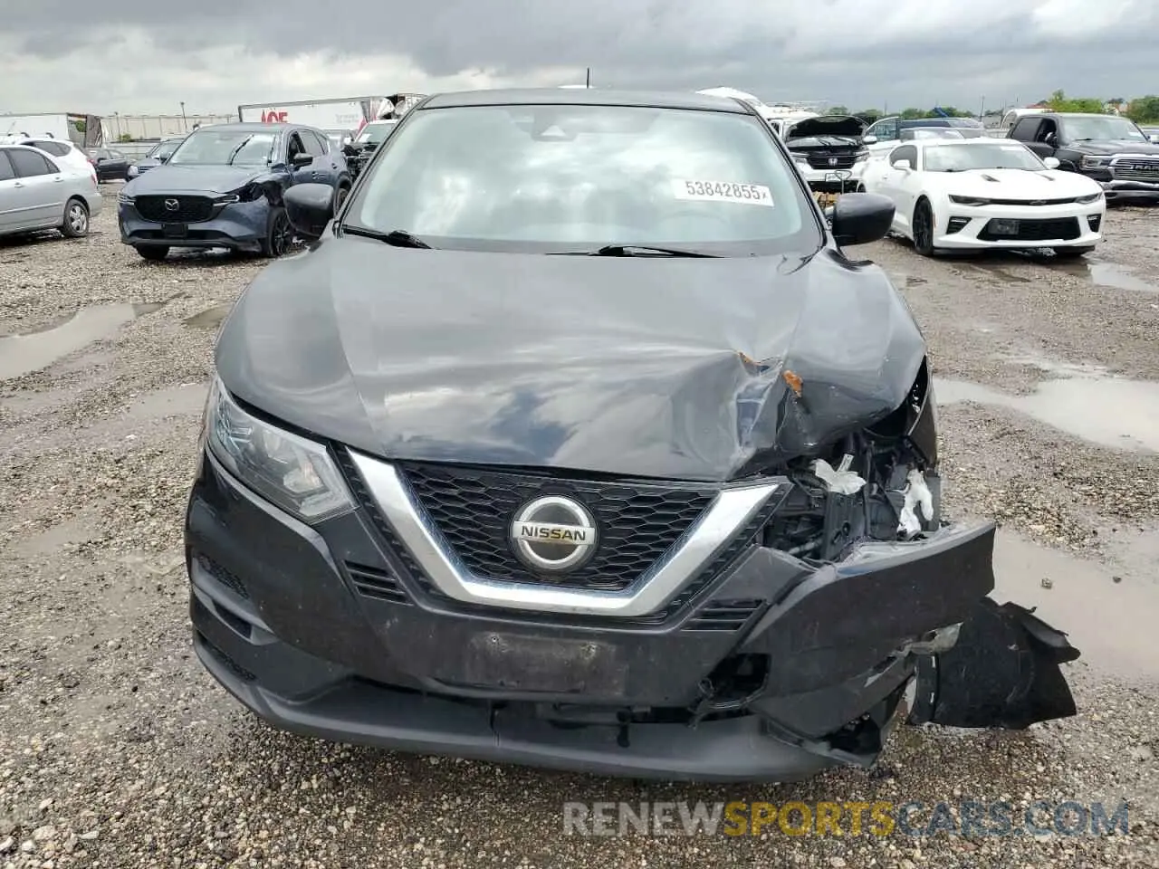 5 fotografías del automóvil dañado JN1BJ1AV0MW301279 NISSAN ROGUE 2021