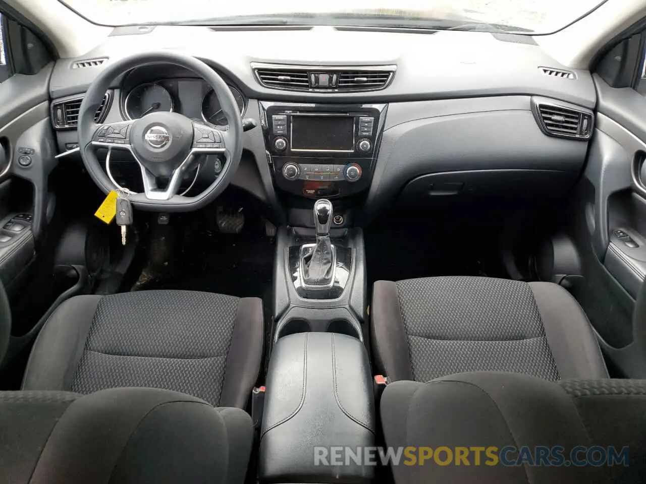 8 fotografías del automóvil dañado JN1BJ1AV0MW301279 NISSAN ROGUE 2021
