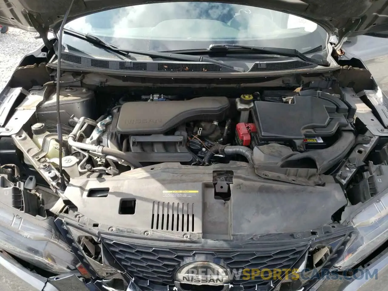 12 fotografías del automóvil dañado JN1BJ1AV0MW302643 NISSAN ROGUE 2021