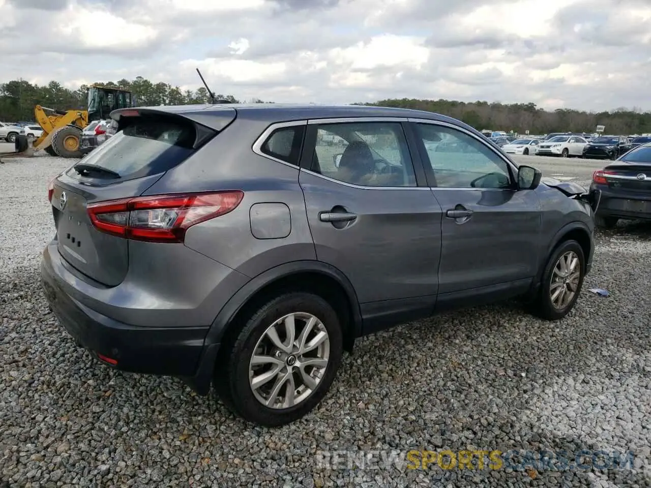 3 fotografías del automóvil dañado JN1BJ1AV0MW302643 NISSAN ROGUE 2021