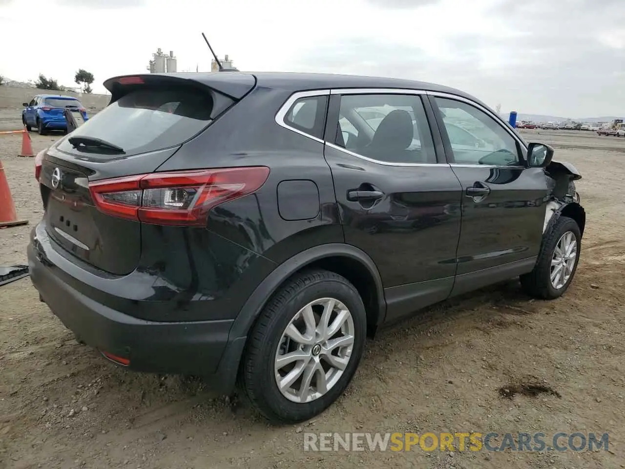 3 fotografías del automóvil dañado JN1BJ1AV0MW302917 NISSAN ROGUE 2021