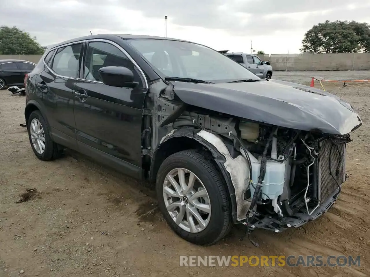 4 fotografías del automóvil dañado JN1BJ1AV0MW302917 NISSAN ROGUE 2021