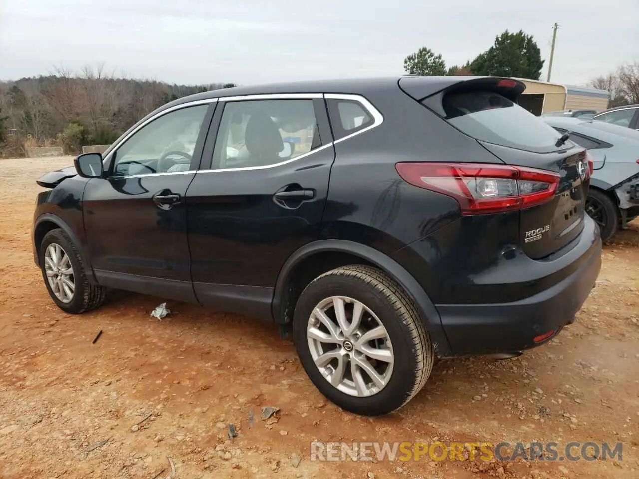 2 fotografías del automóvil dañado JN1BJ1AV0MW303968 NISSAN ROGUE 2021