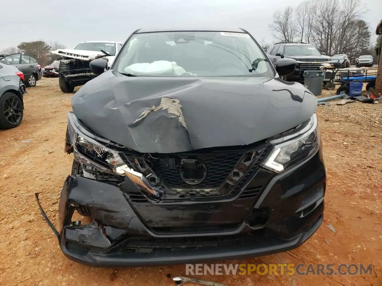 5 fotografías del automóvil dañado JN1BJ1AV0MW303968 NISSAN ROGUE 2021