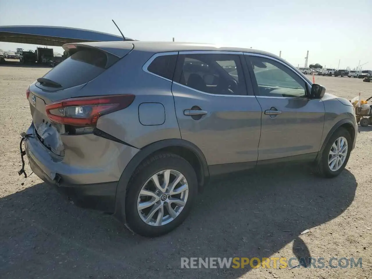 3 fotografías del automóvil dañado JN1BJ1AV0MW322486 NISSAN ROGUE 2021