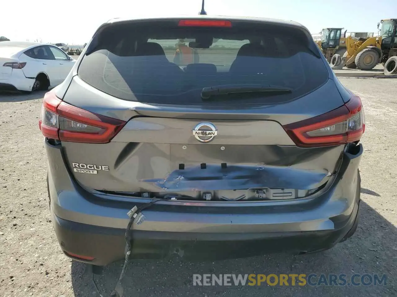 6 fotografías del automóvil dañado JN1BJ1AV0MW322486 NISSAN ROGUE 2021