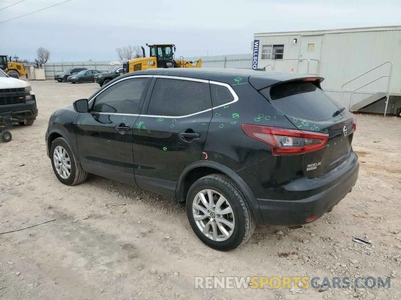 2 fotografías del automóvil dañado JN1BJ1AV0MW568003 NISSAN ROGUE 2021