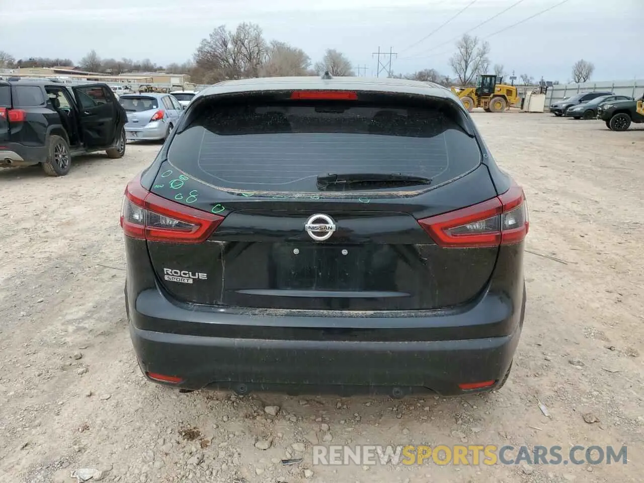 6 fotografías del automóvil dañado JN1BJ1AV0MW568003 NISSAN ROGUE 2021