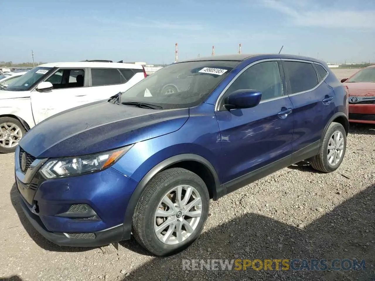 1 fotografías del automóvil dañado JN1BJ1AV1MW300738 NISSAN ROGUE 2021