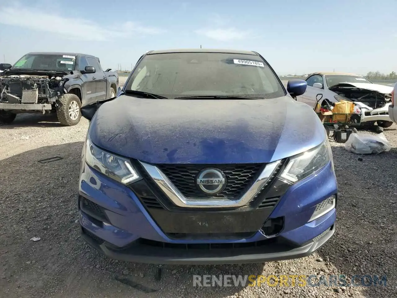 5 fotografías del automóvil dañado JN1BJ1AV1MW300738 NISSAN ROGUE 2021