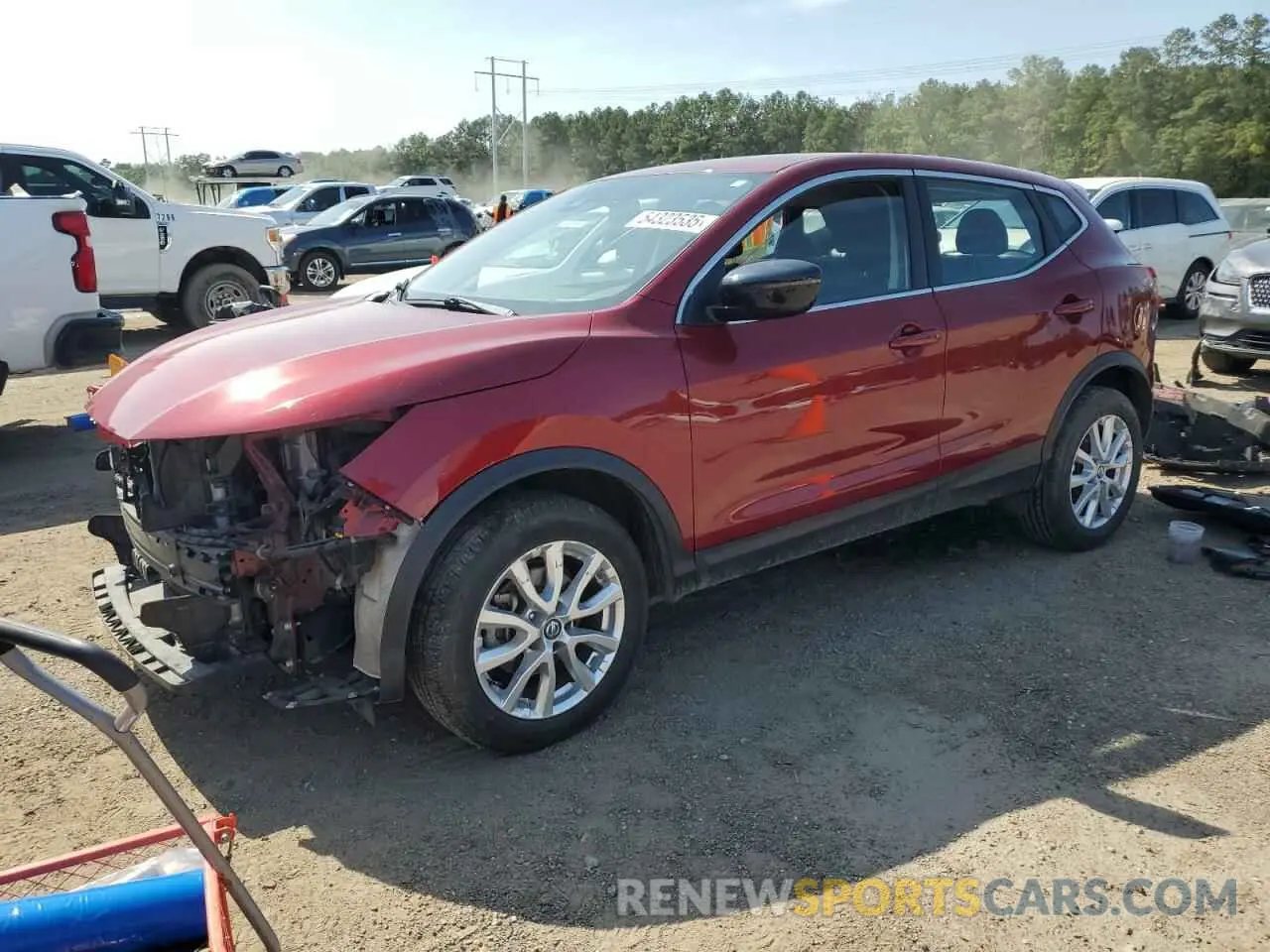 1 fotografías del automóvil dañado JN1BJ1AV1MW302280 NISSAN ROGUE 2021