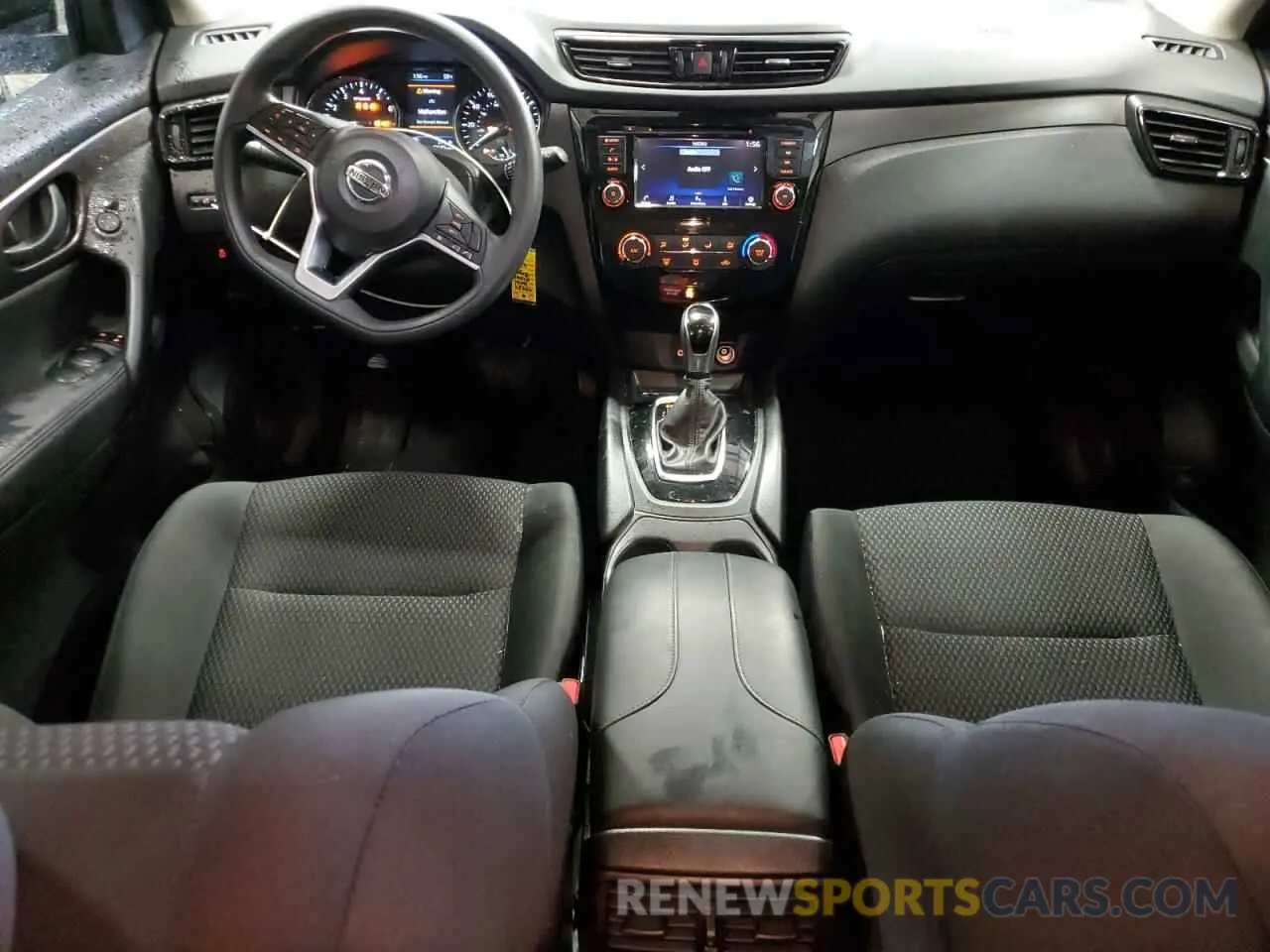 8 fotografías del automóvil dañado JN1BJ1AV1MW317023 NISSAN ROGUE 2021